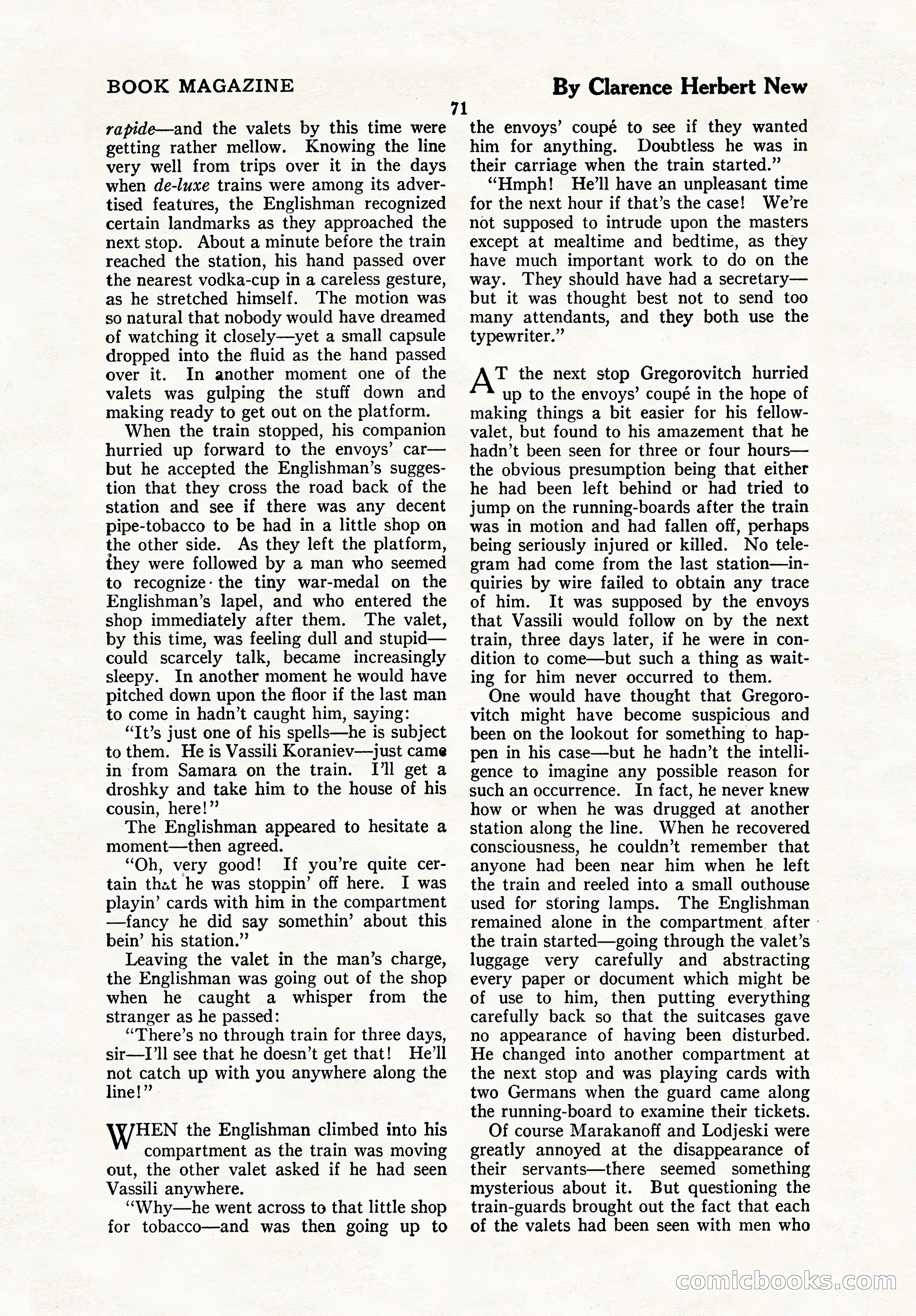 The Blue Book Magazine, October 1923 — page 77 of 212