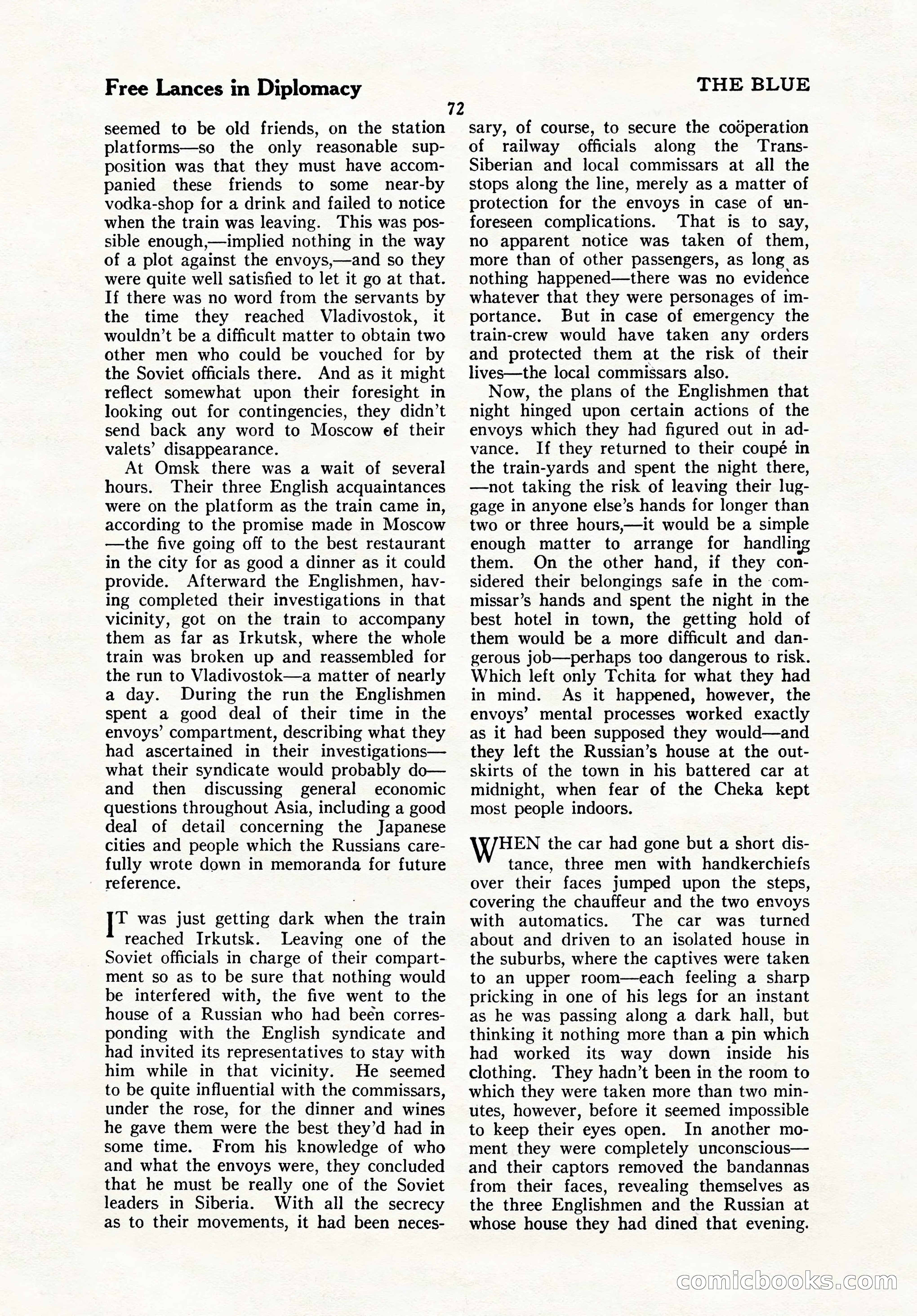 The Blue Book Magazine, October 1923 — page 78 of 212