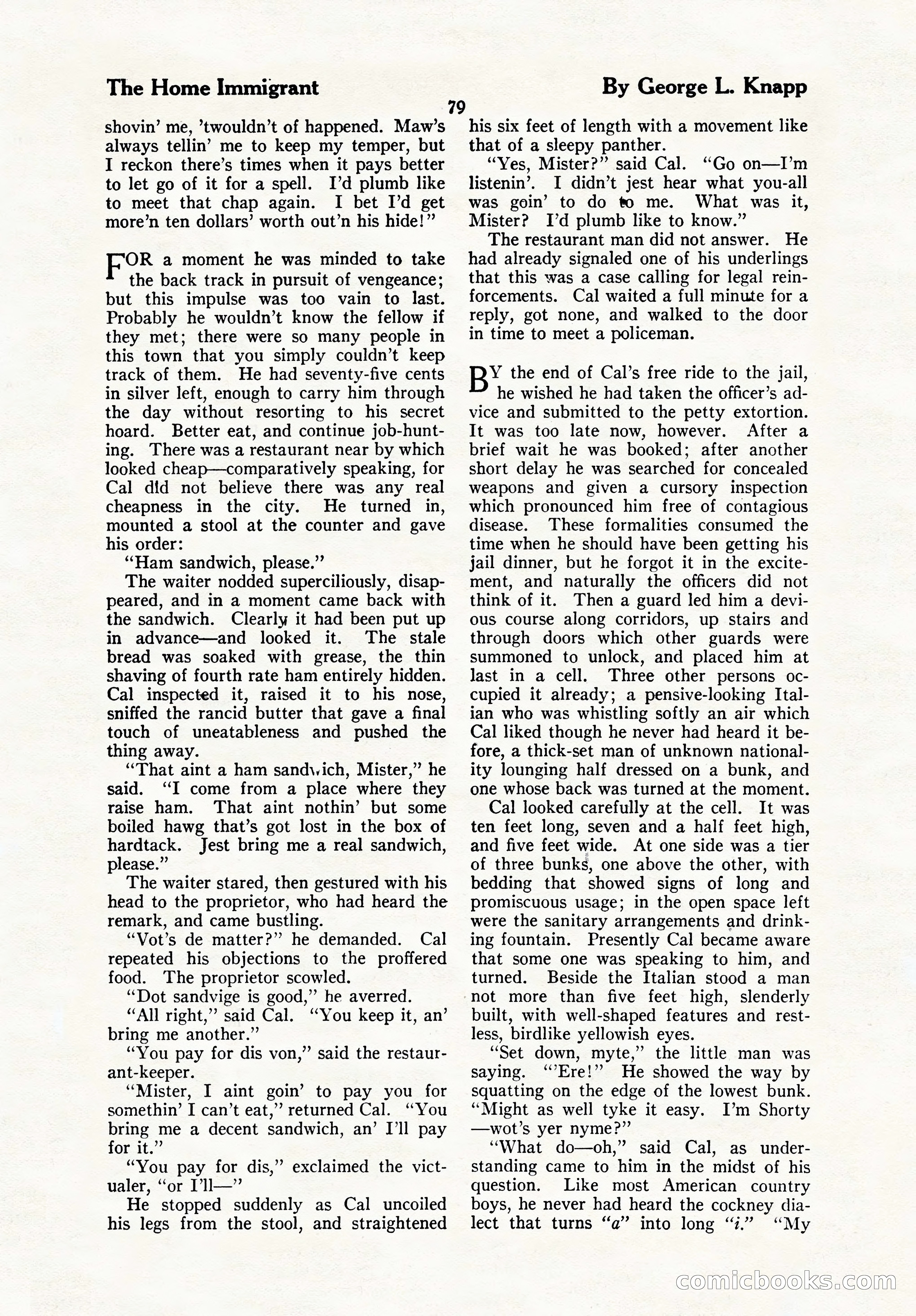 The Blue Book Magazine, October 1923 — page 85 of 212