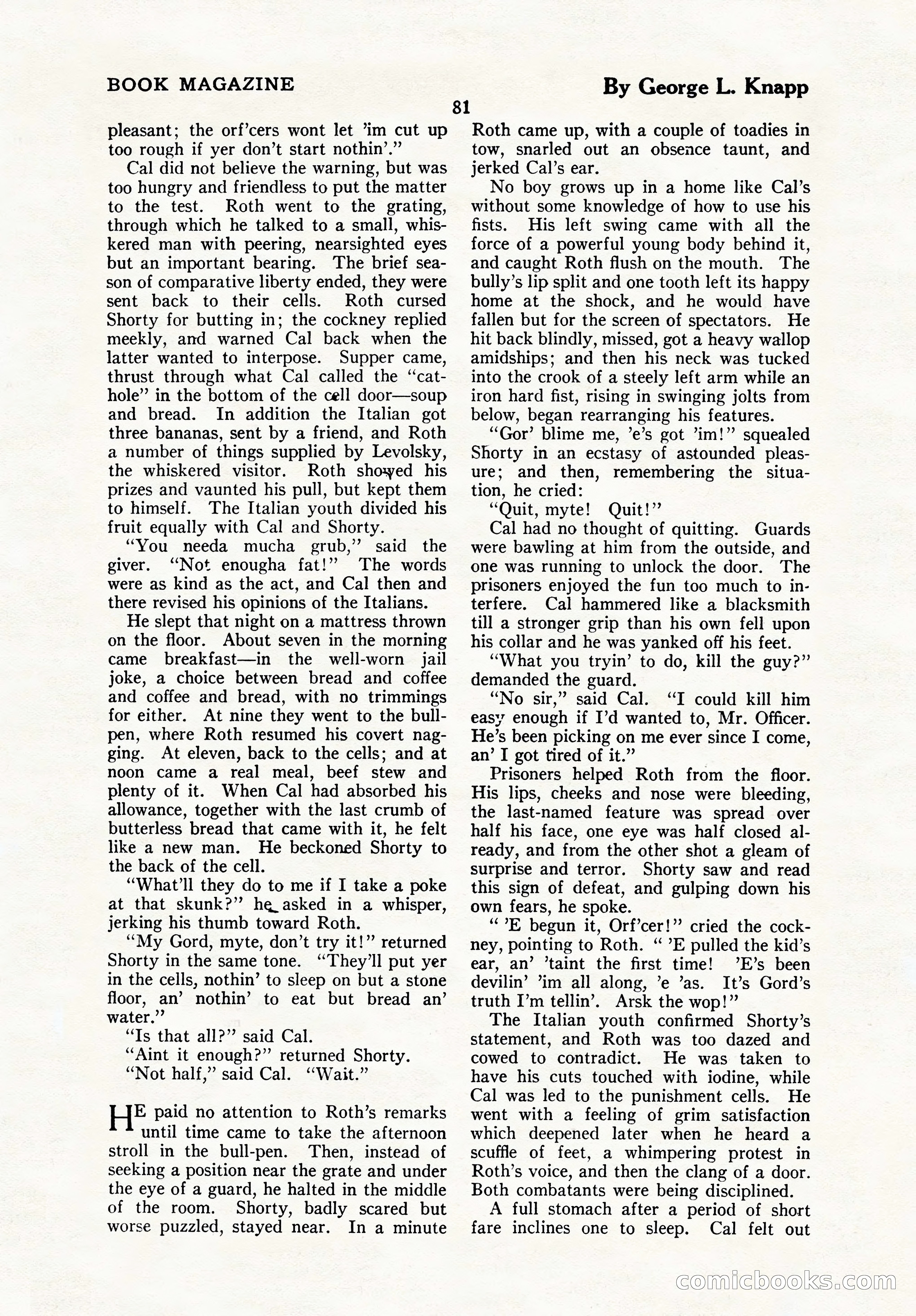 The Blue Book Magazine, October 1923 — page 87 of 212