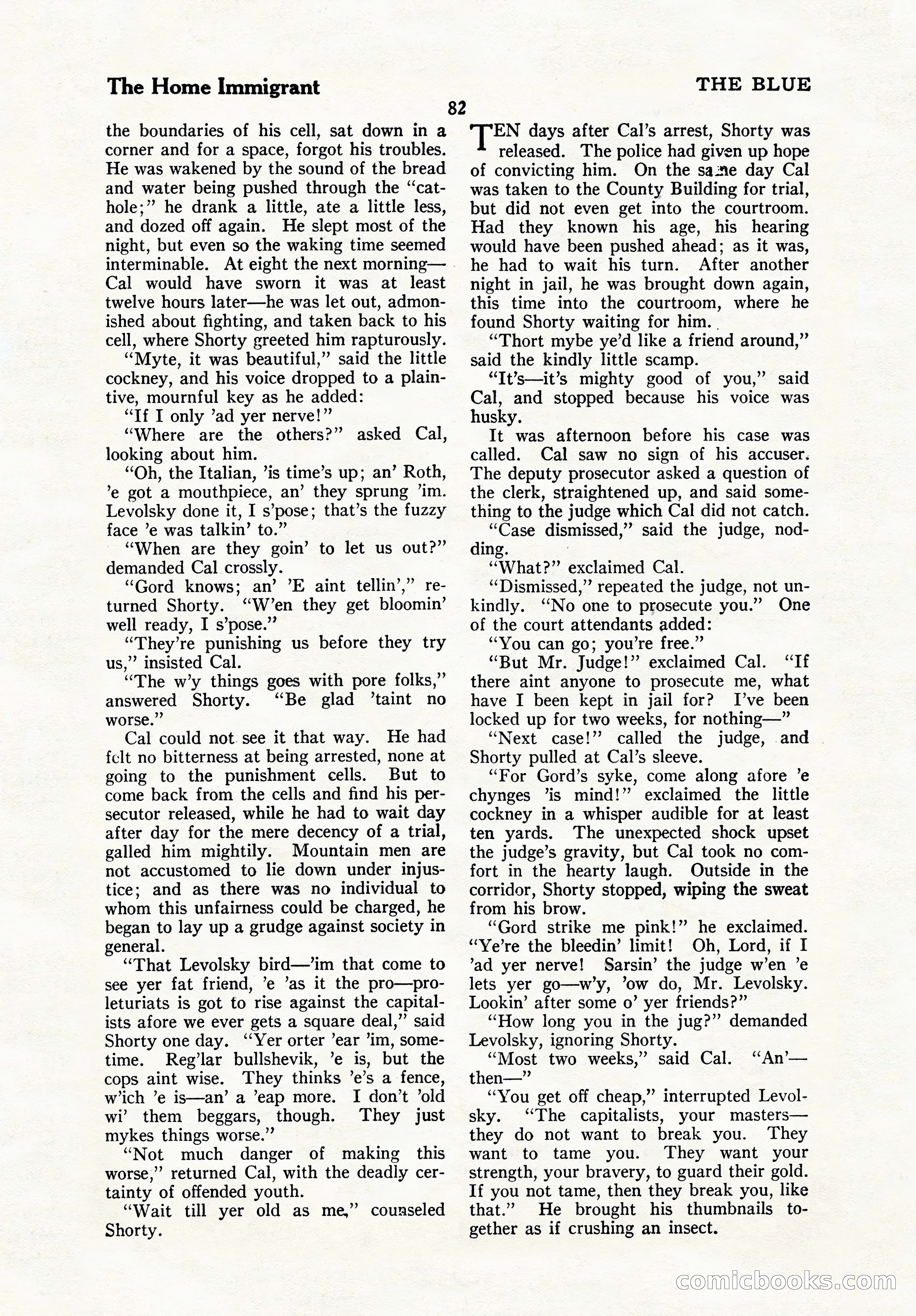The Blue Book Magazine, October 1923 — page 88 of 212