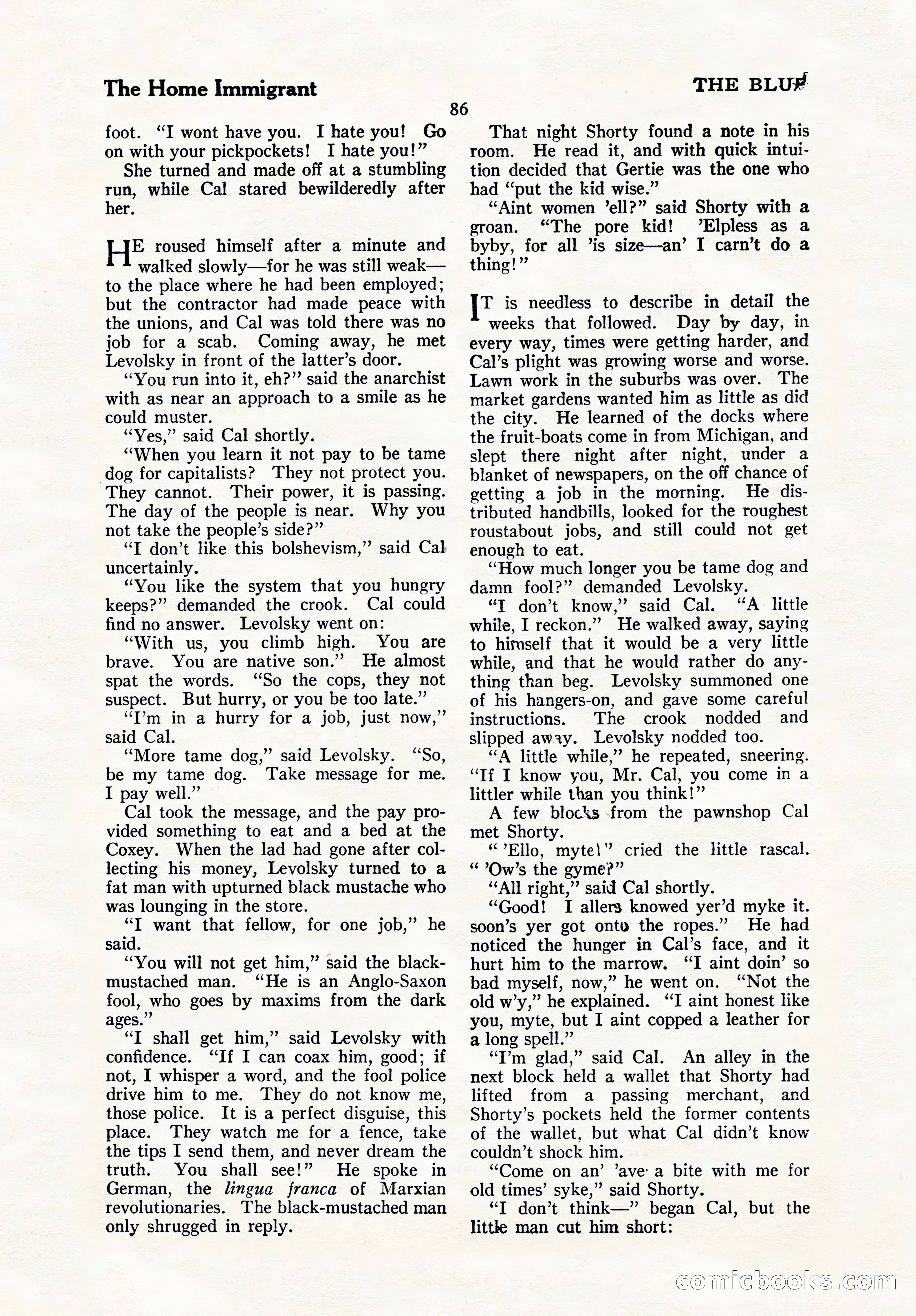 The Blue Book Magazine, October 1923 — page 92 of 212