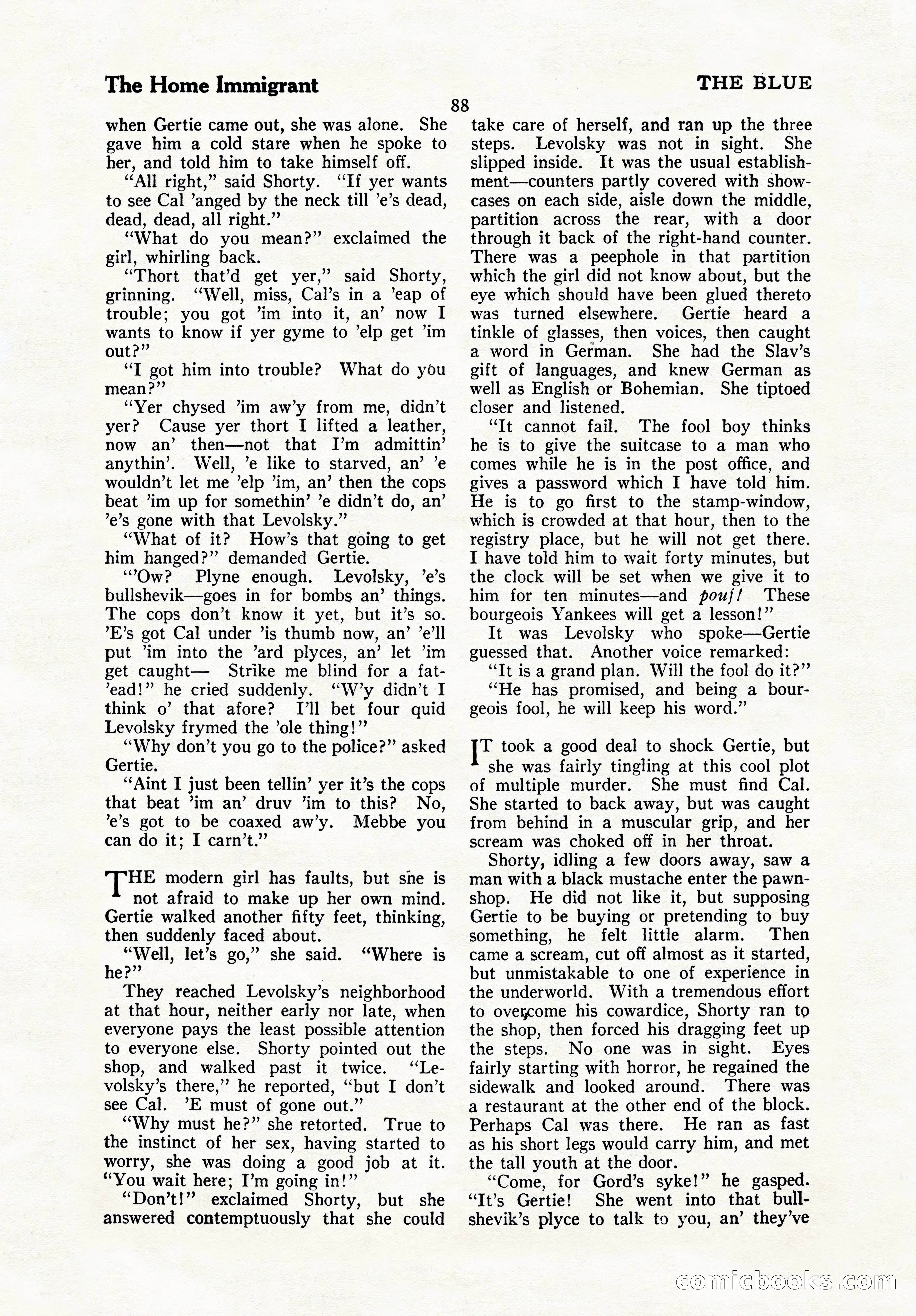 The Blue Book Magazine, October 1923 — page 94 of 212