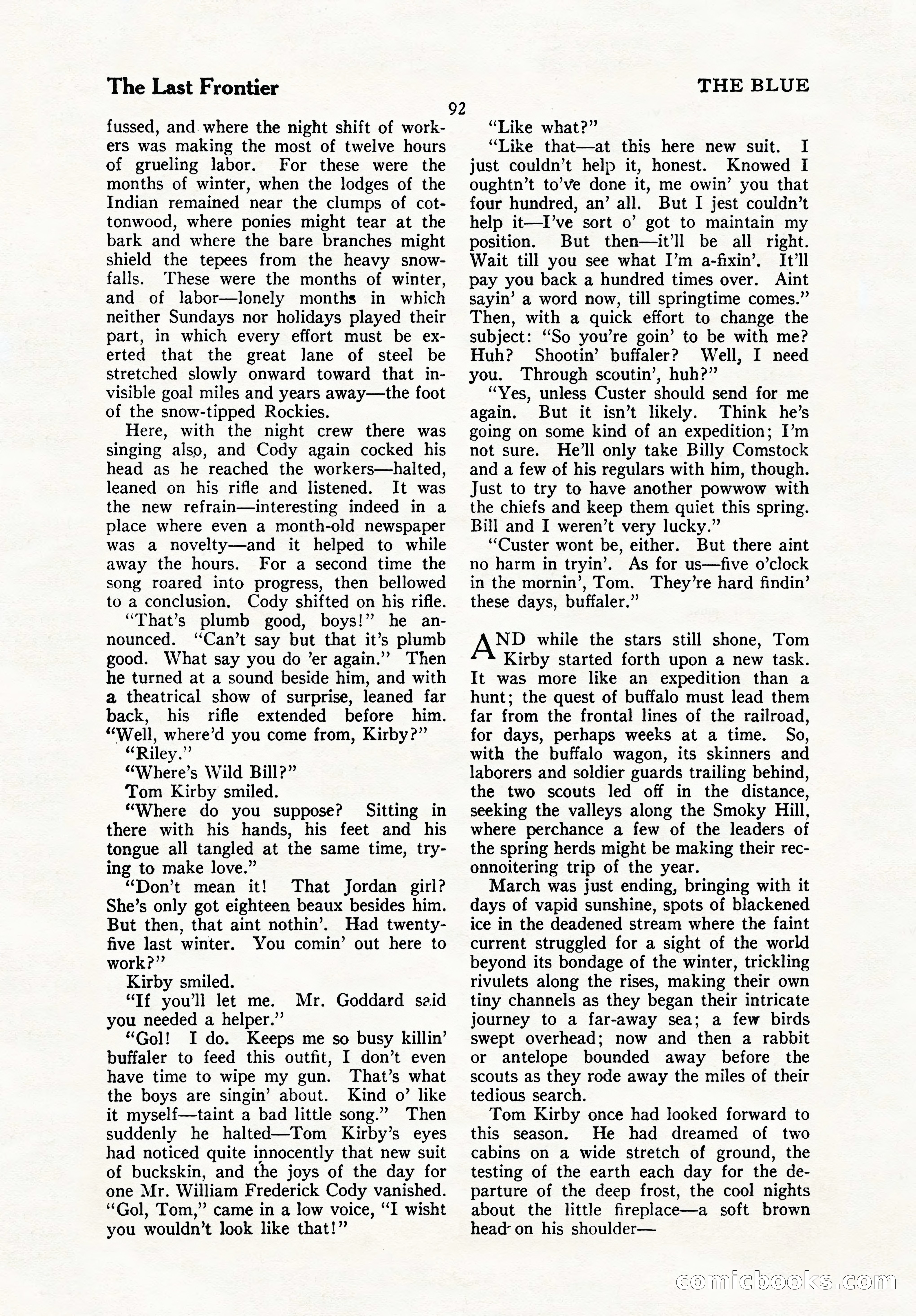 The Blue Book Magazine, October 1923 — page 98 of 212