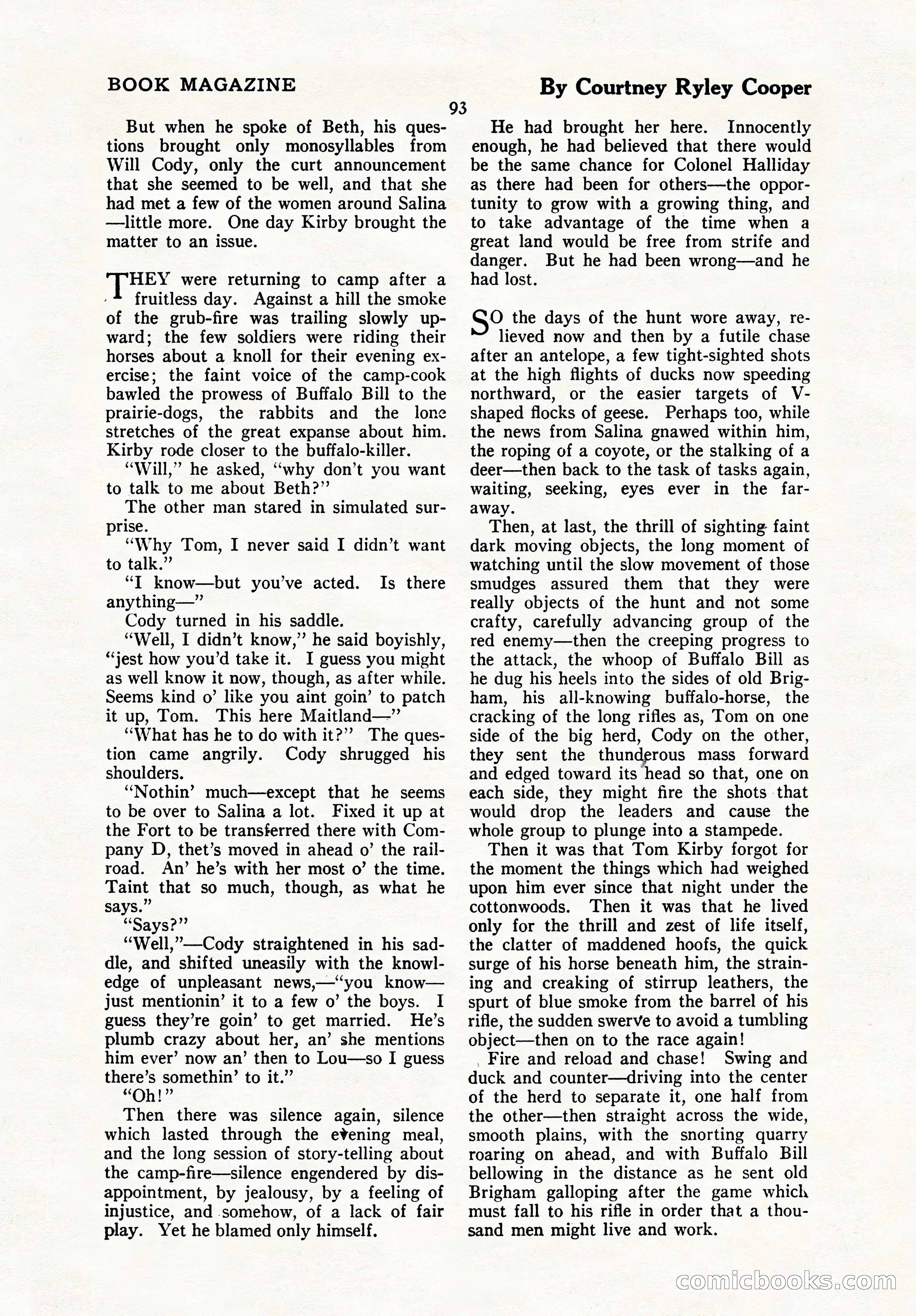 The Blue Book Magazine, October 1923 — page 99 of 212