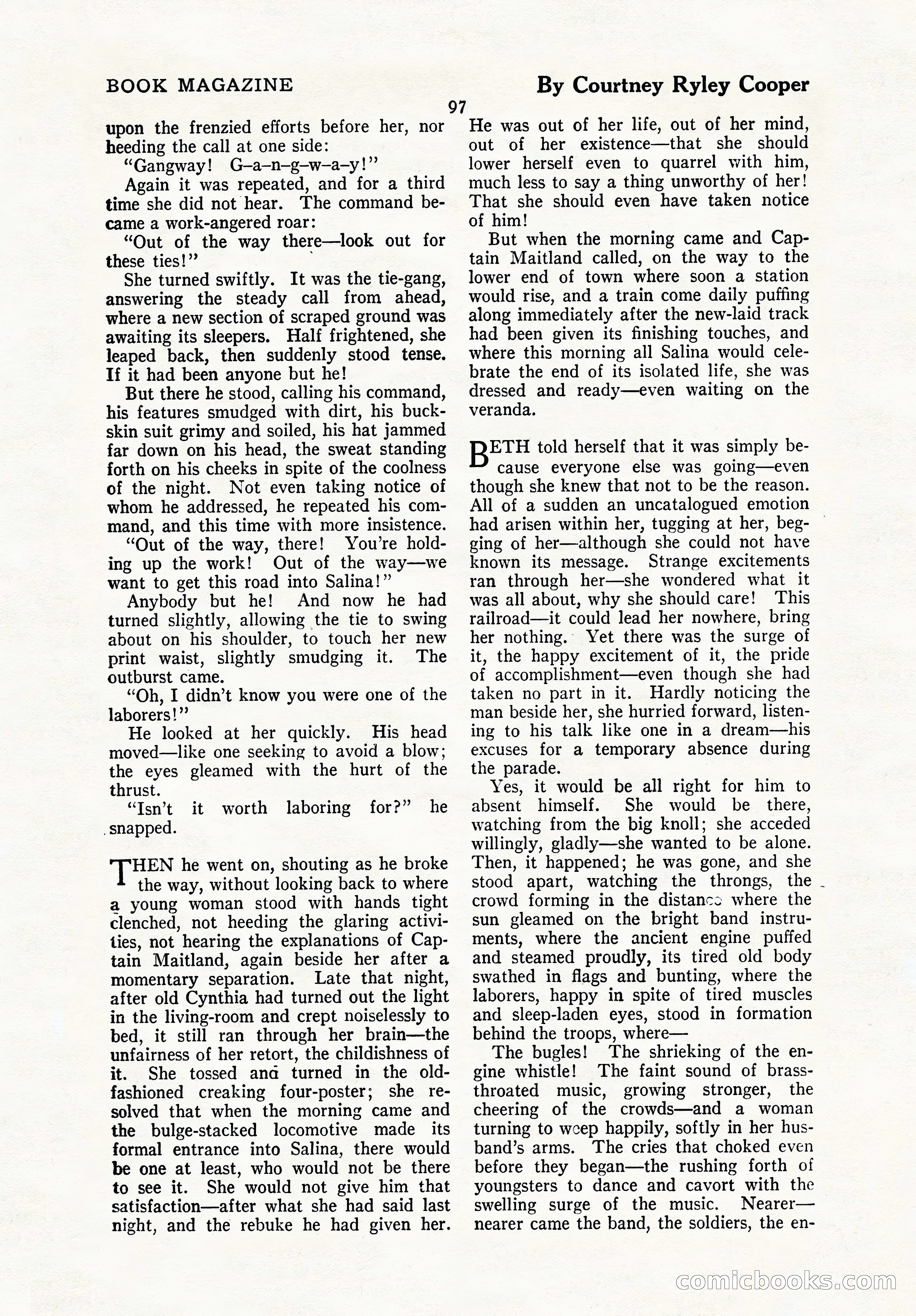 The Blue Book Magazine, October 1923 — page 103 of 212