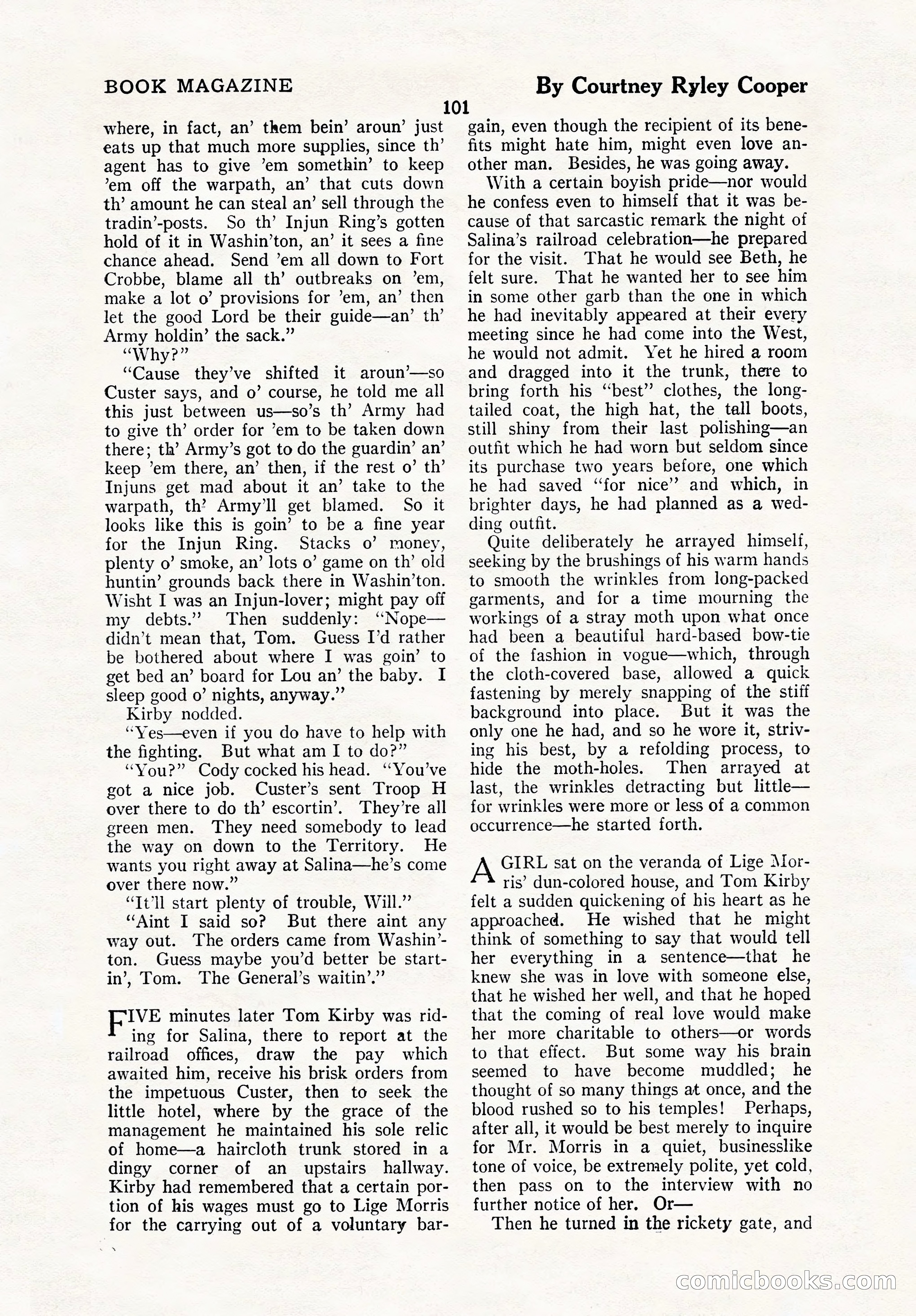 The Blue Book Magazine, October 1923 — page 107 of 212