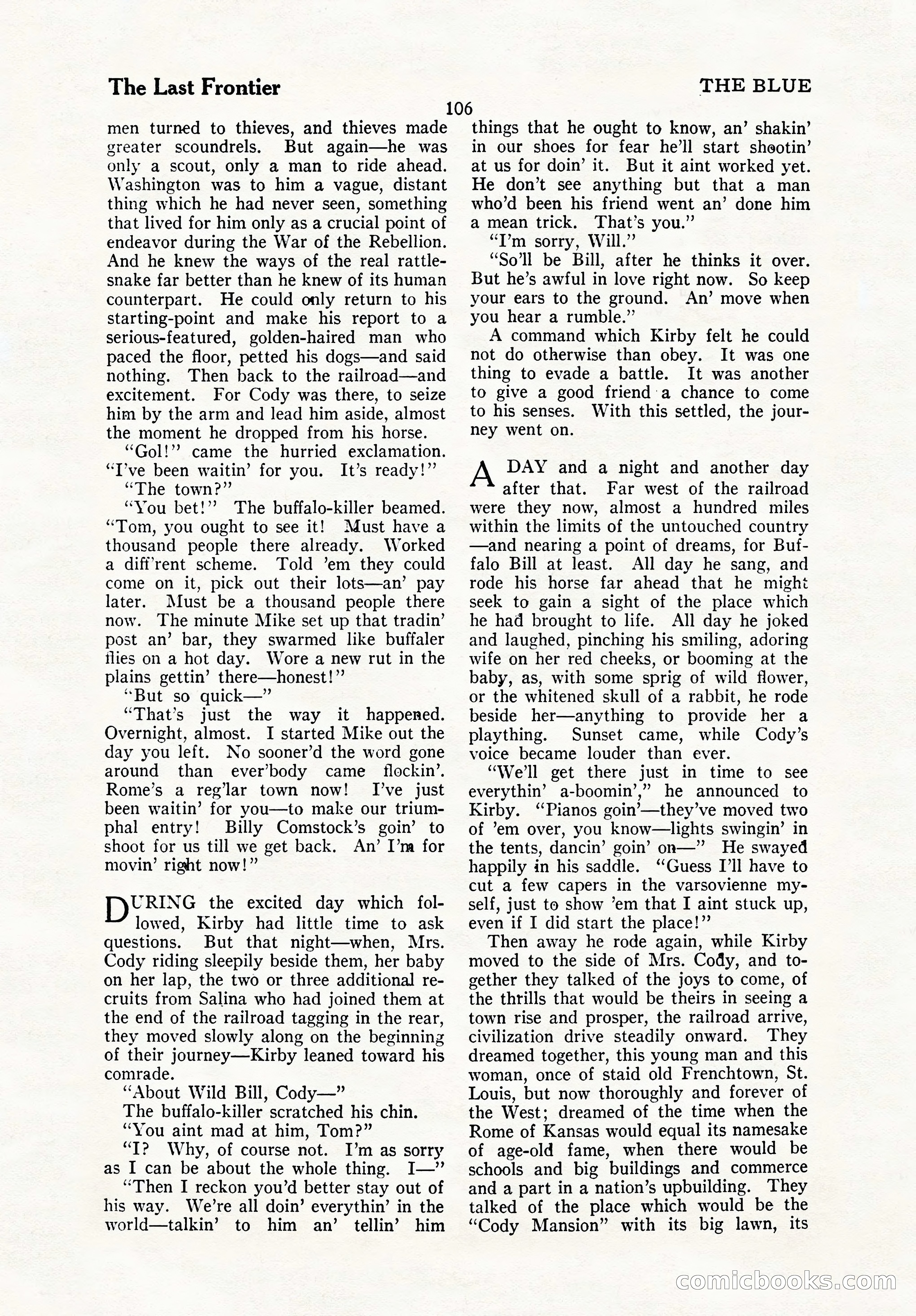 The Blue Book Magazine, October 1923 — page 112 of 212