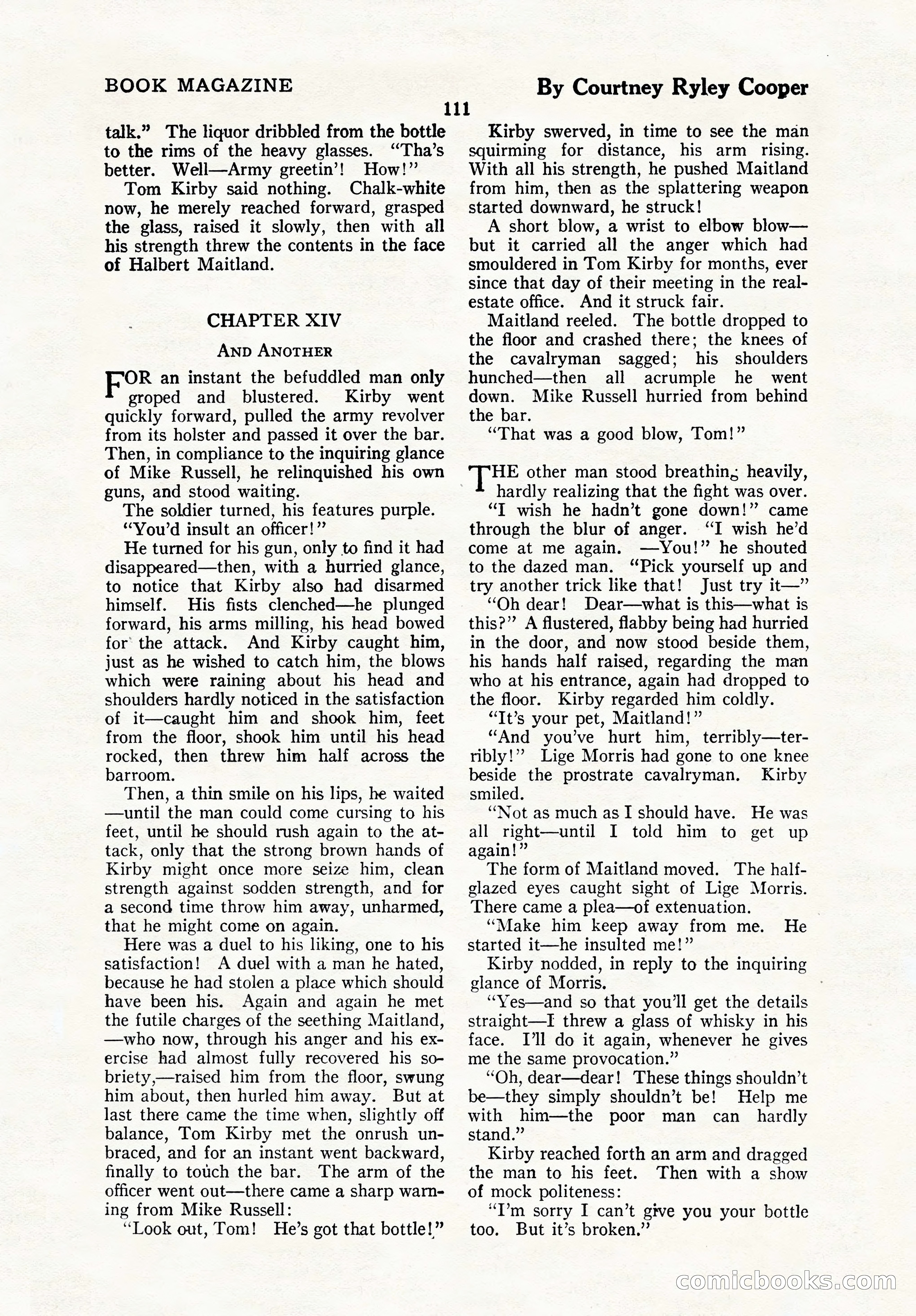 The Blue Book Magazine, October 1923 — page 117 of 212