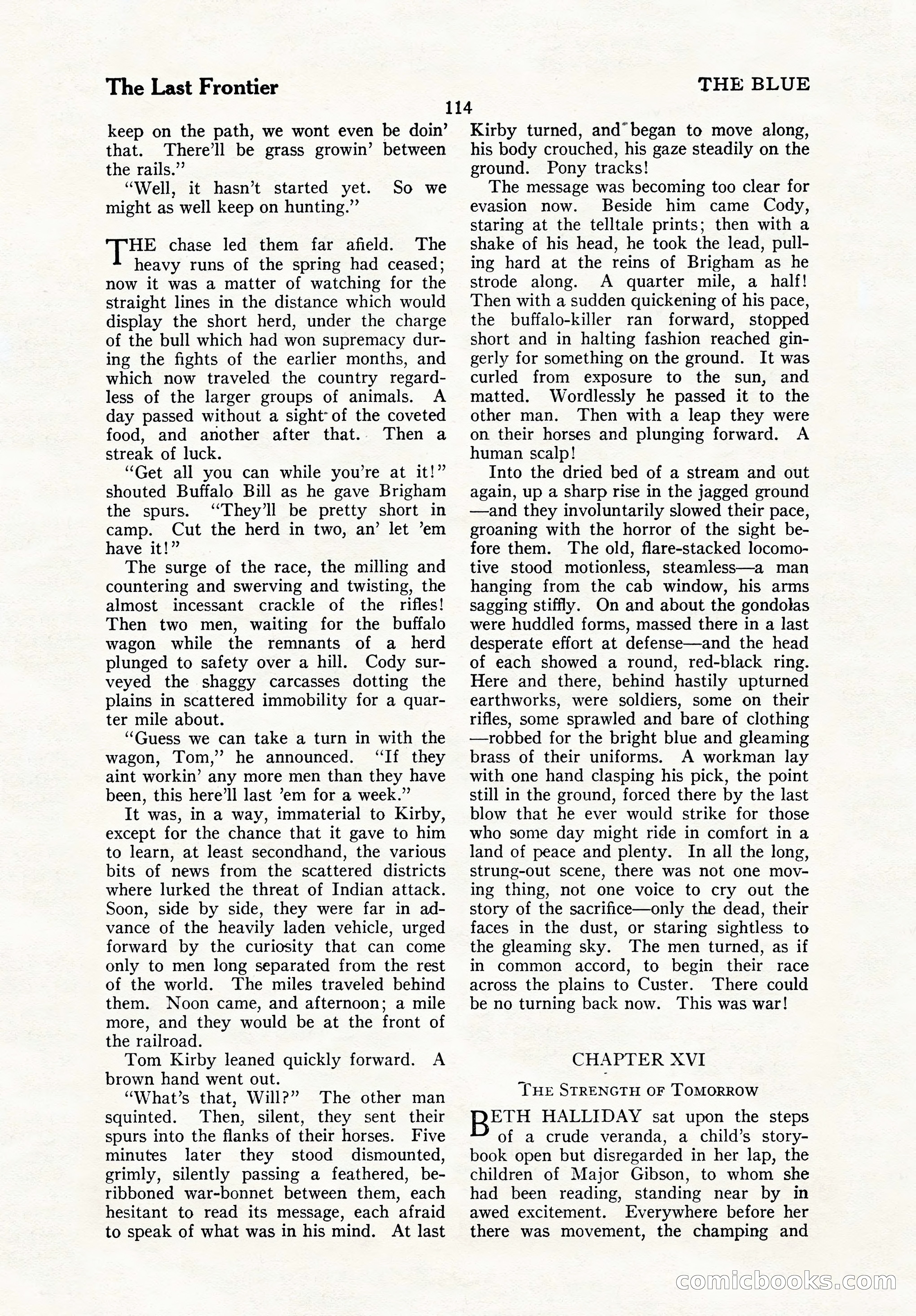 The Blue Book Magazine, October 1923 — page 120 of 212