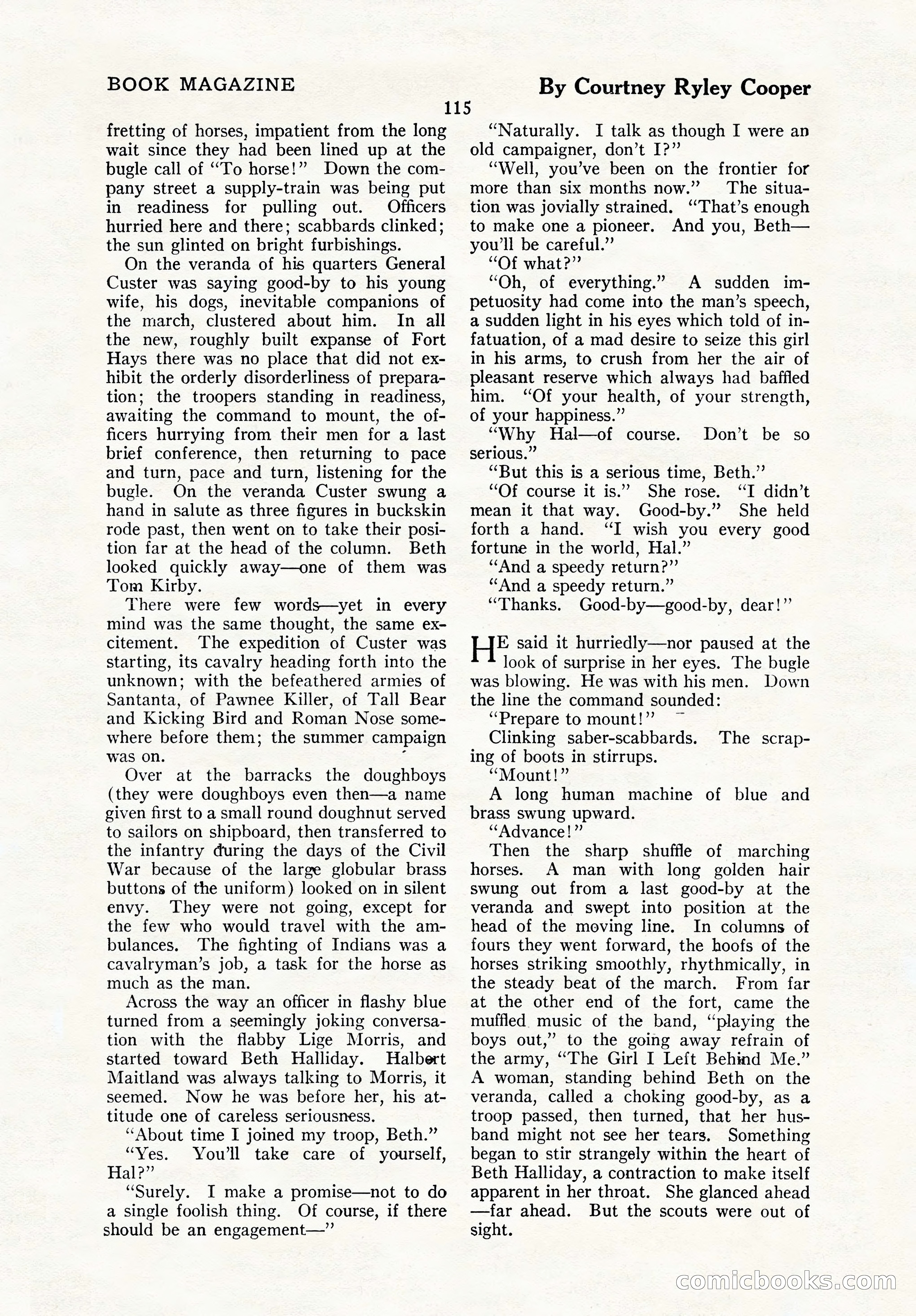 The Blue Book Magazine, October 1923 — page 121 of 212