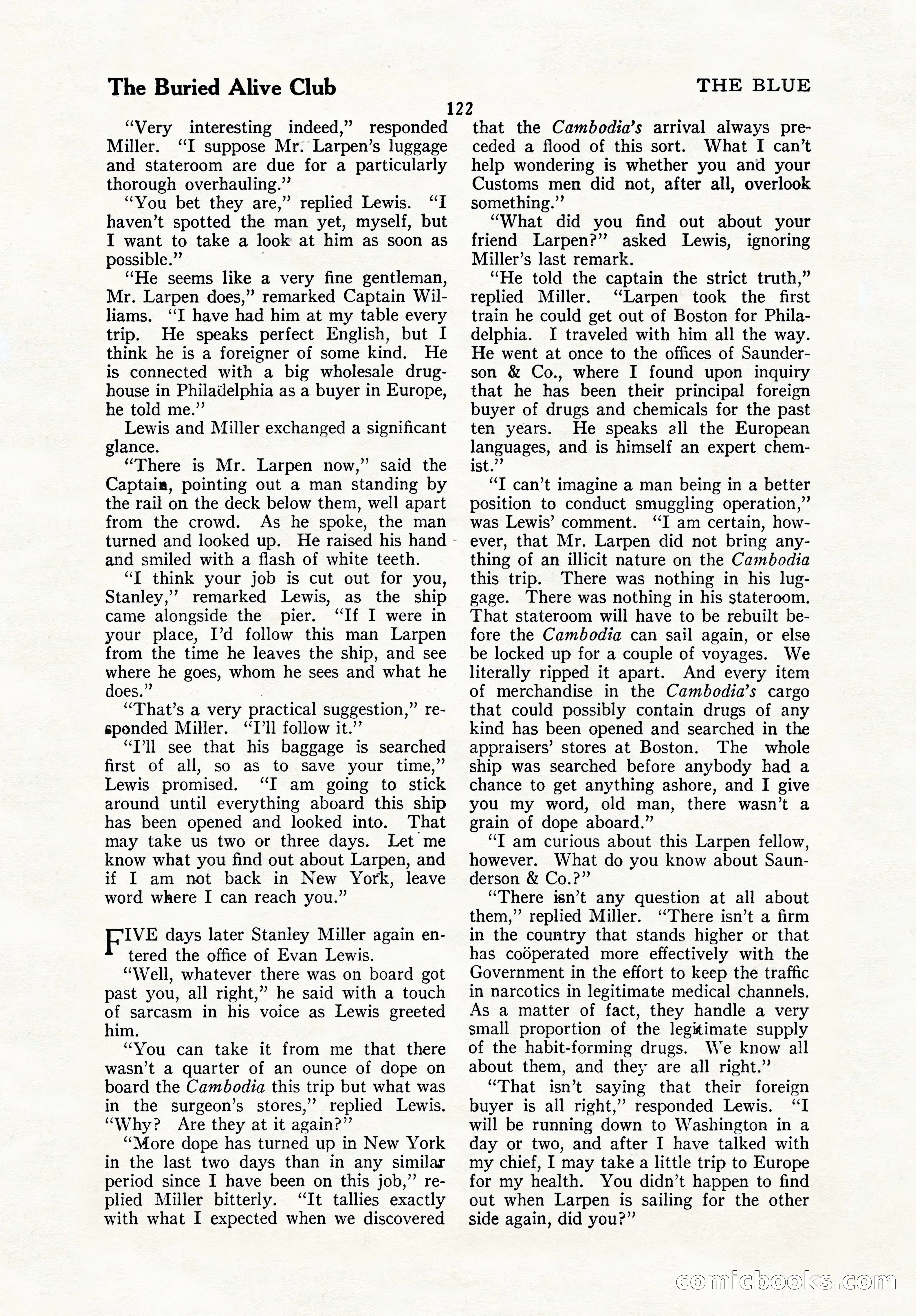 The Blue Book Magazine, October 1923 — page 128 of 212