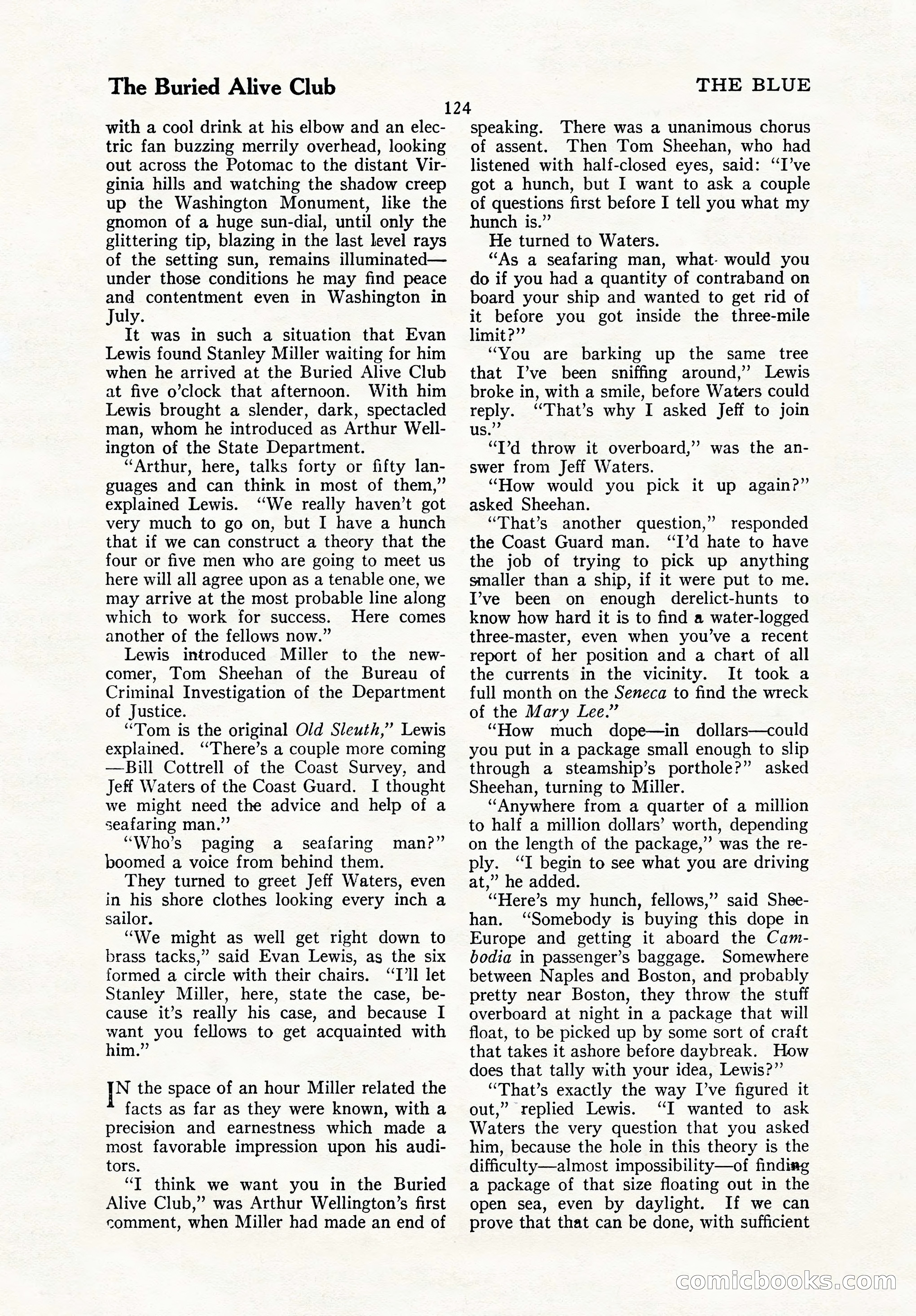 The Blue Book Magazine, October 1923 — page 130 of 212