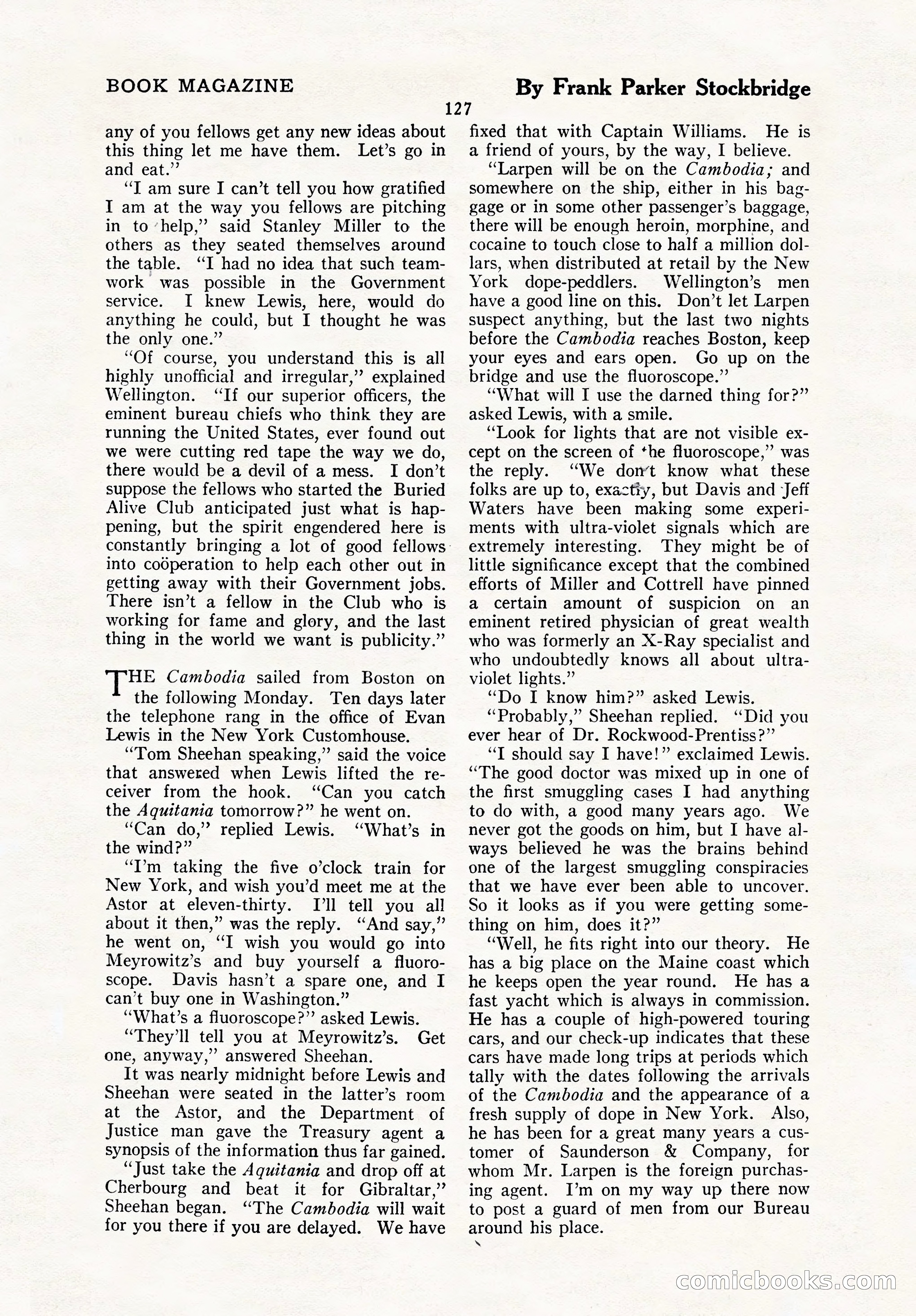 The Blue Book Magazine, October 1923 — page 133 of 212