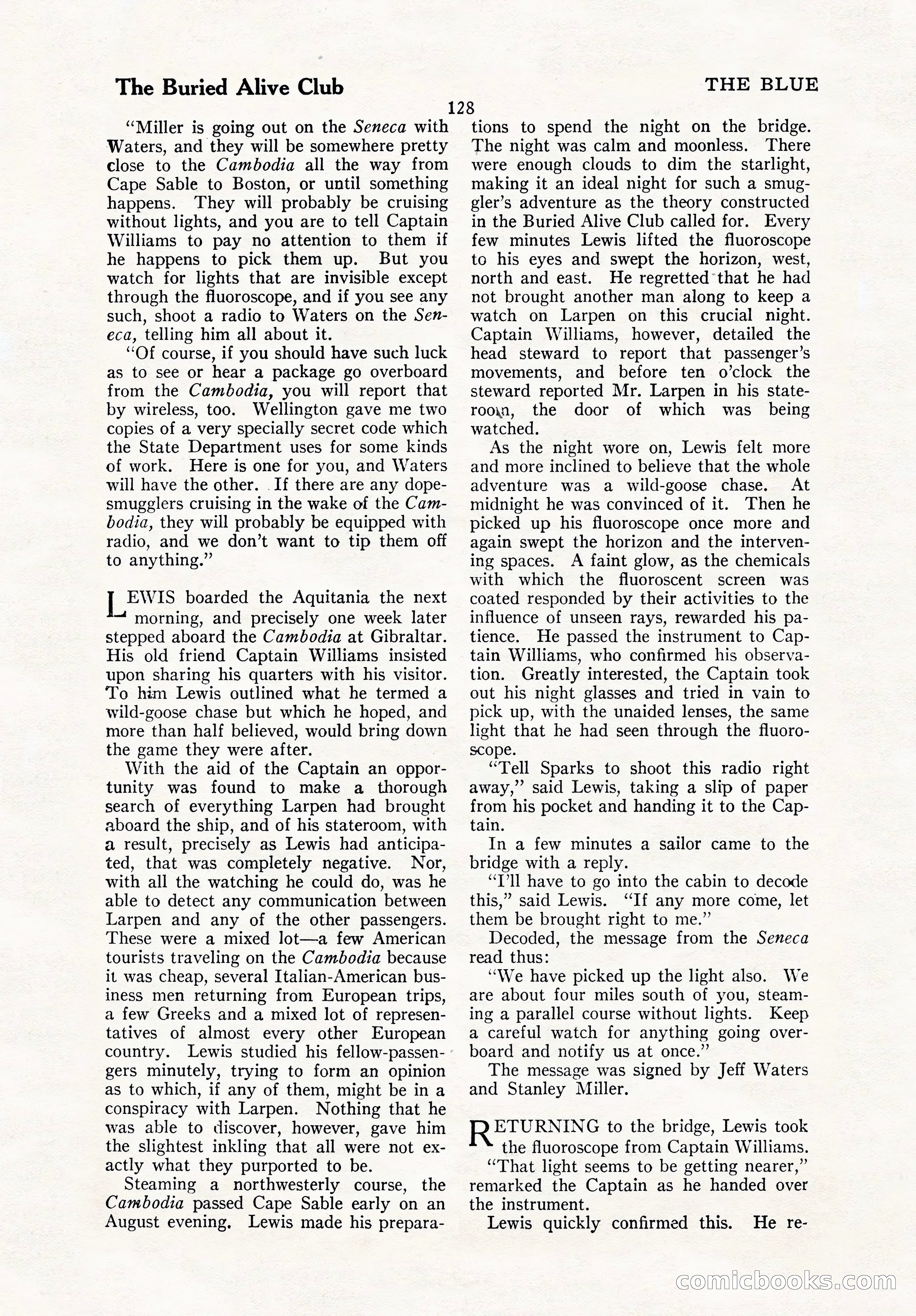 The Blue Book Magazine, October 1923 — page 134 of 212