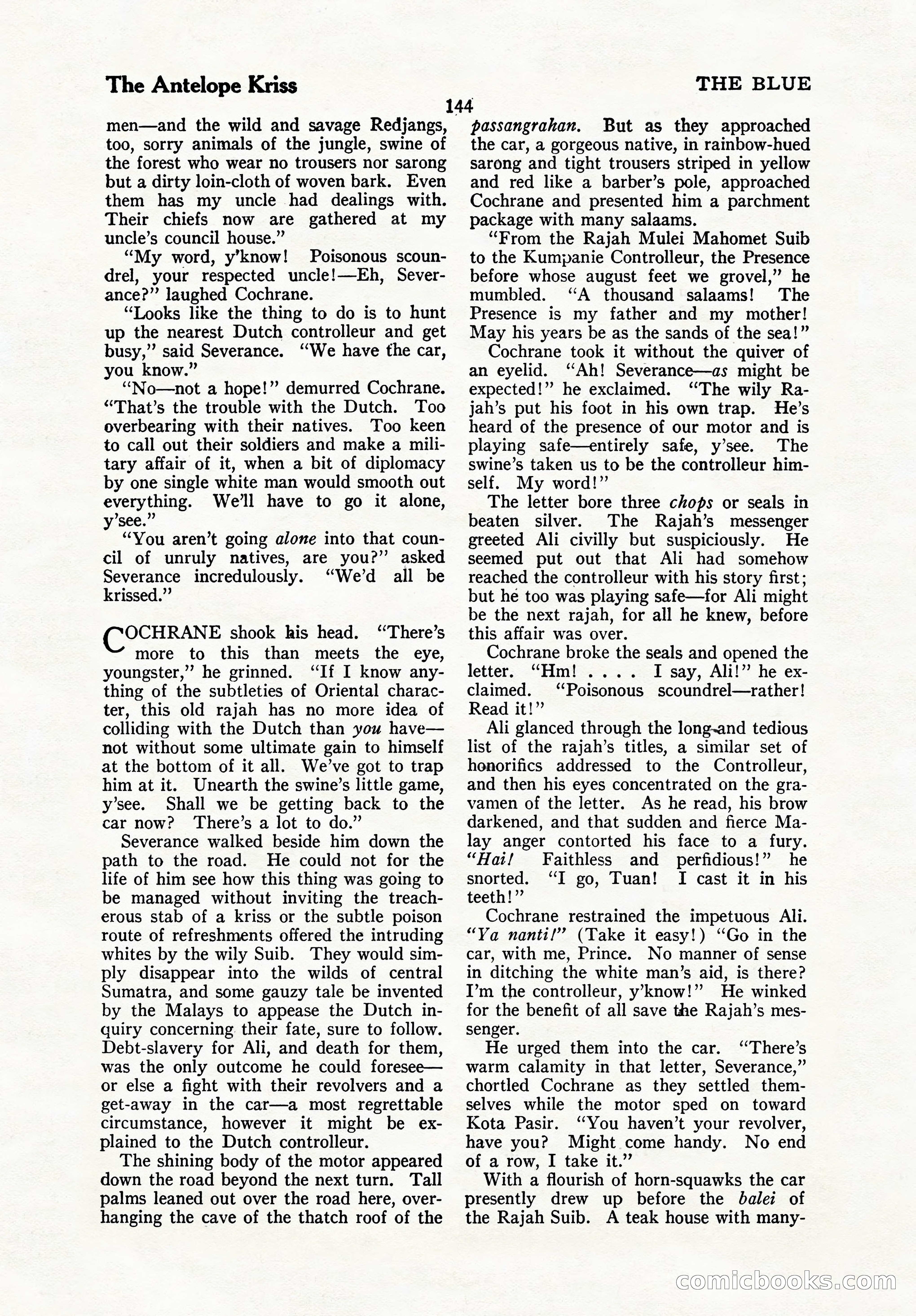 The Blue Book Magazine, October 1923 — page 150 of 212