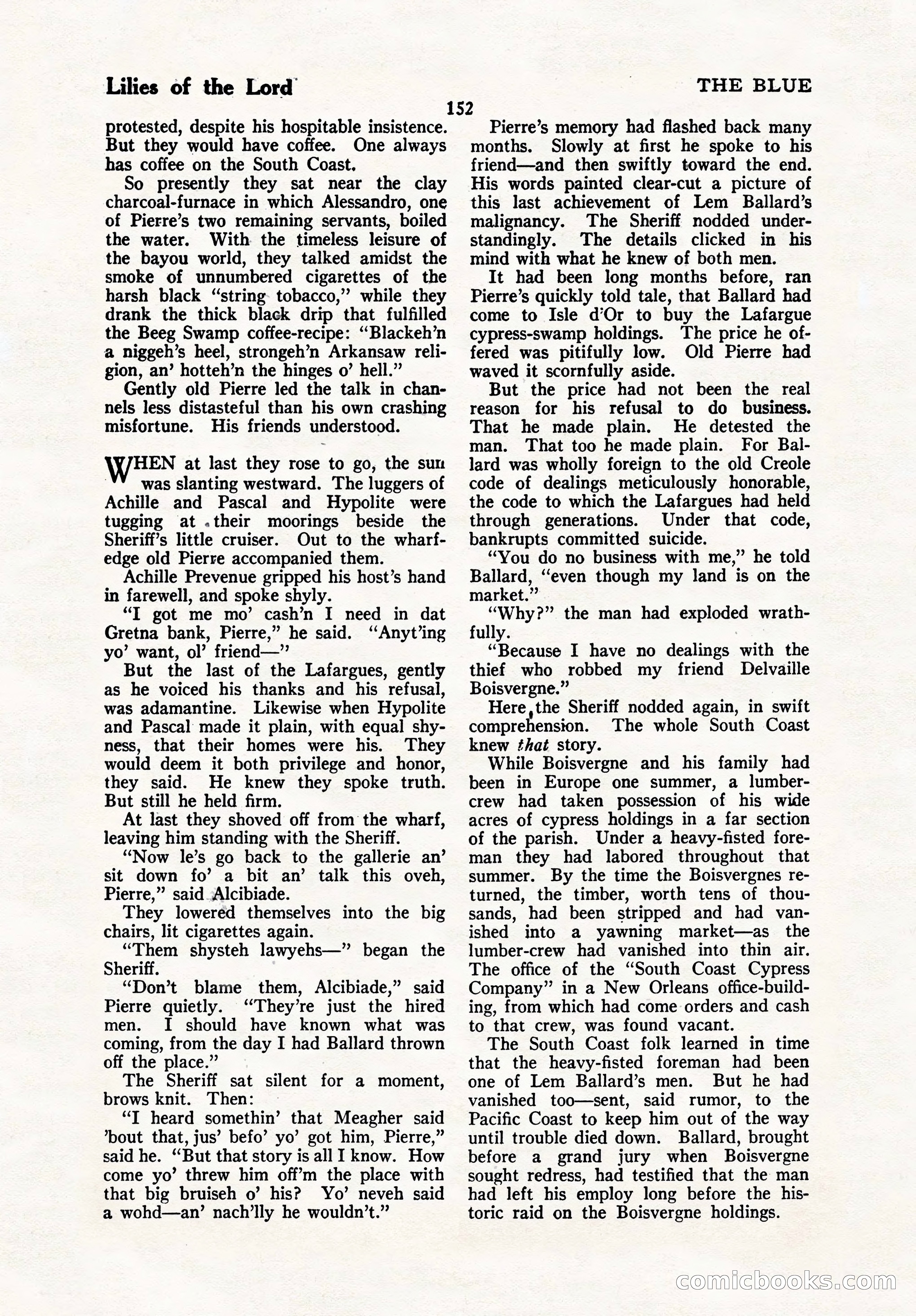 The Blue Book Magazine, October 1923 — page 158 of 212