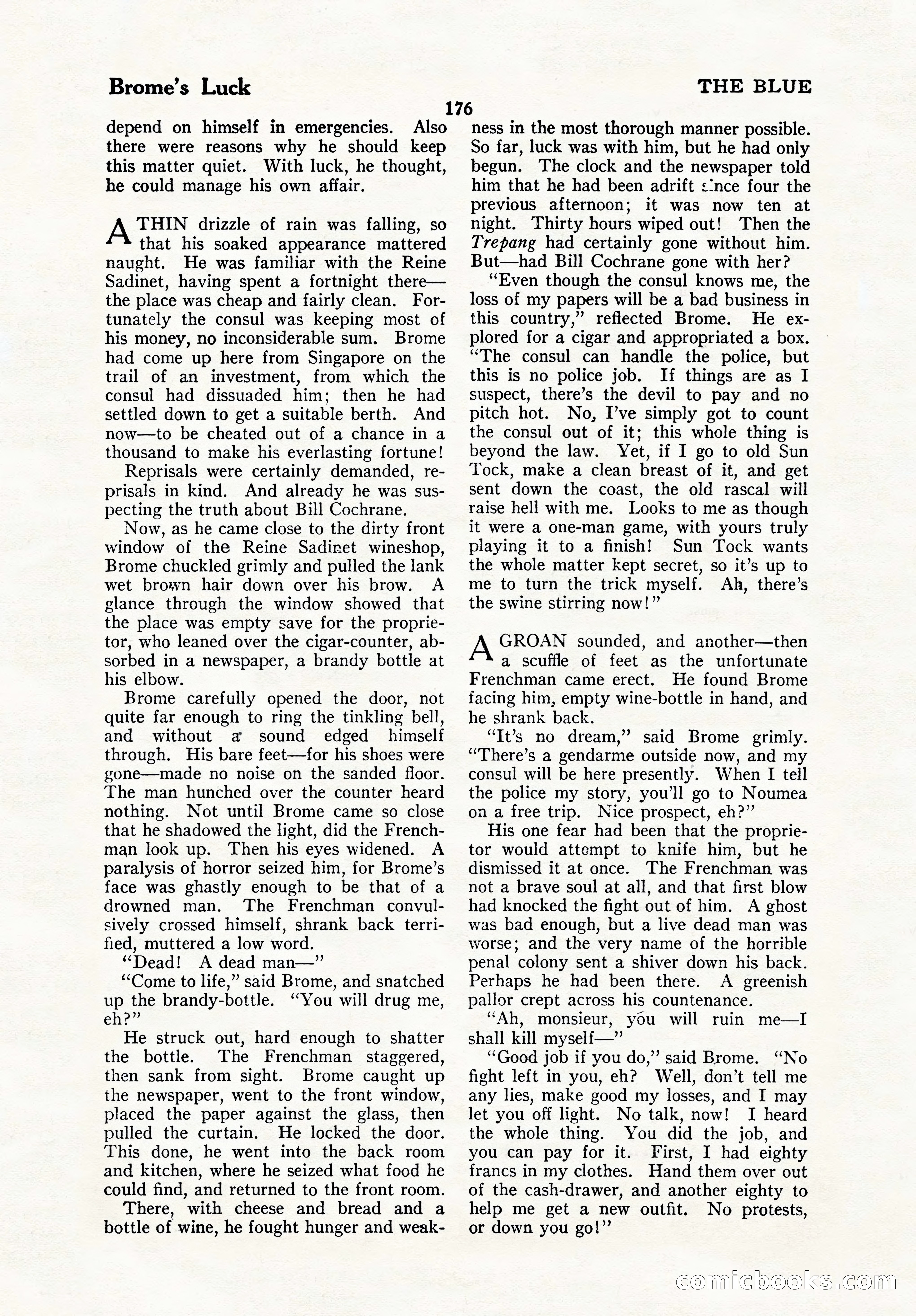 The Blue Book Magazine, October 1923 — page 182 of 212
