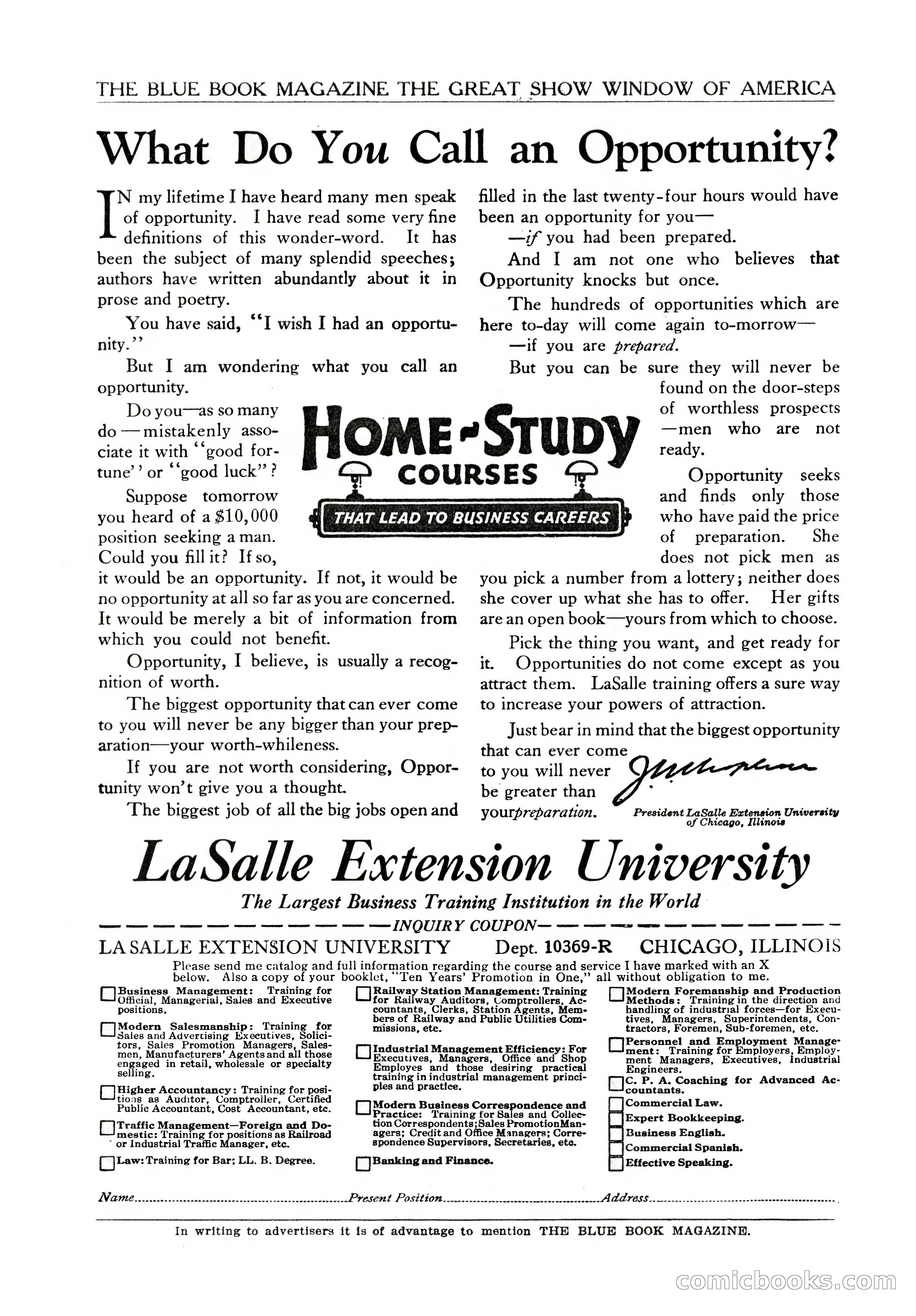 The Blue Book Magazine, October 1923 — page 201 of 212