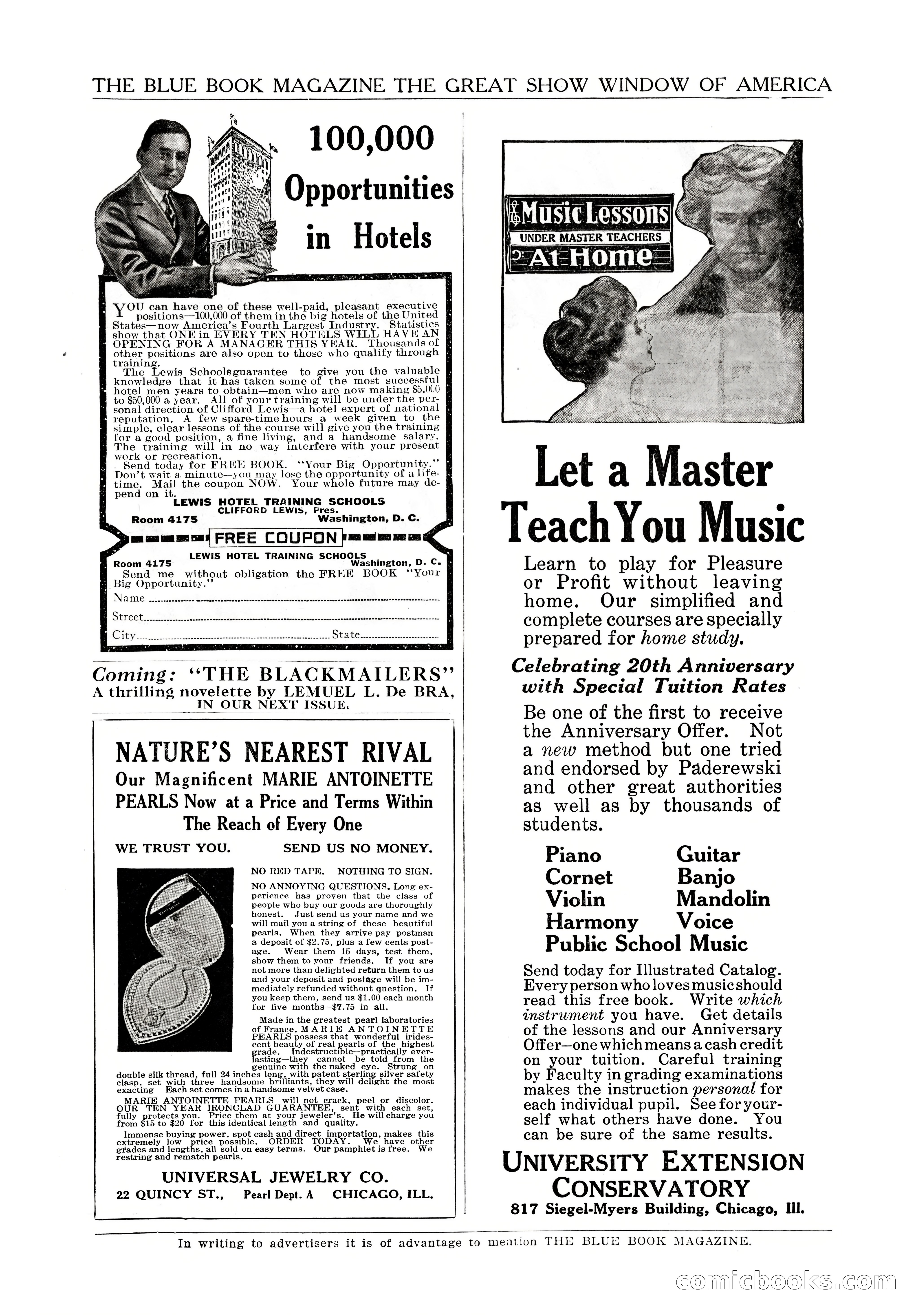 The Blue Book Magazine, October 1923 — page 209 of 212