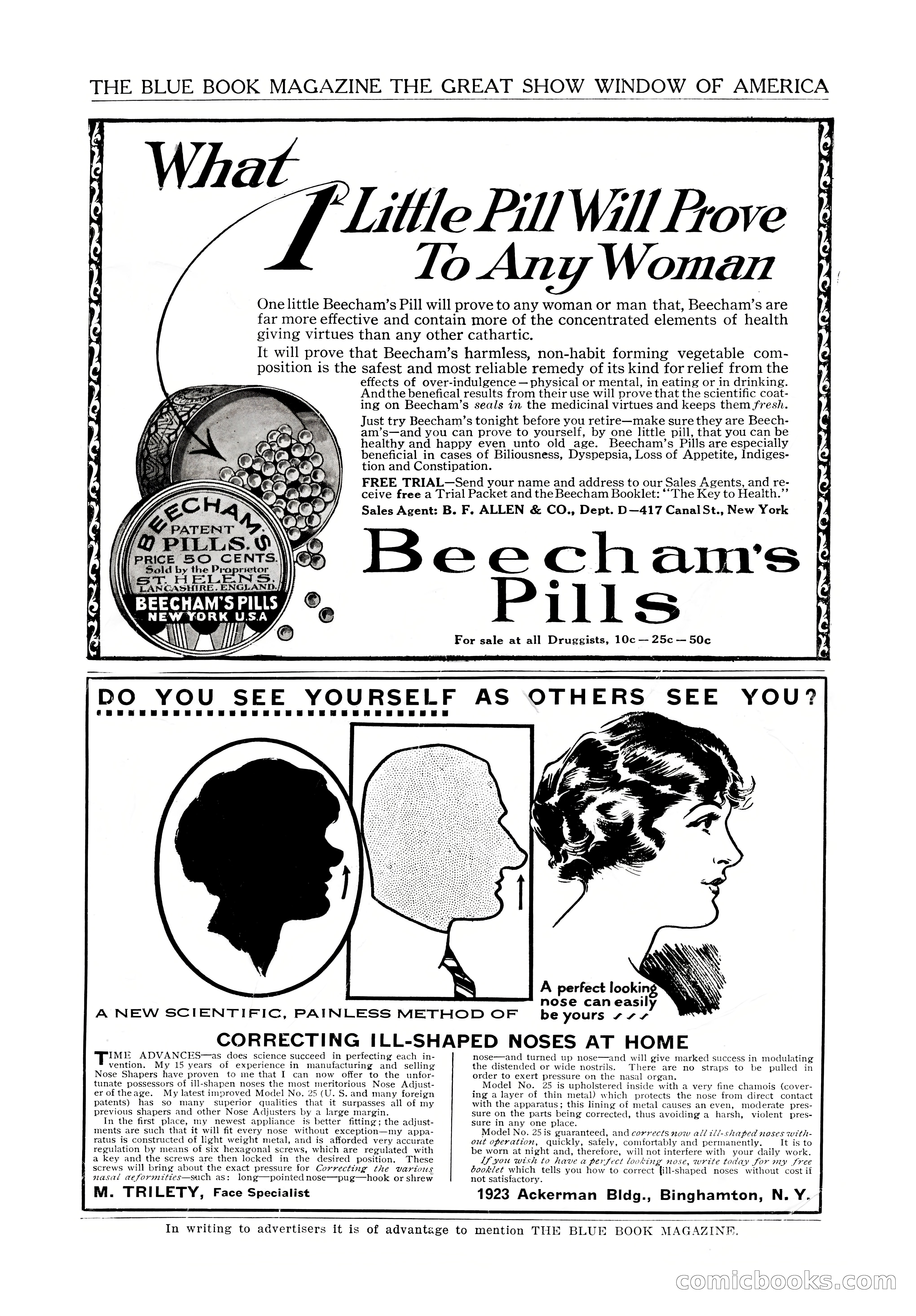 The Blue Book Magazine, October 1923 — page 211 of 212
