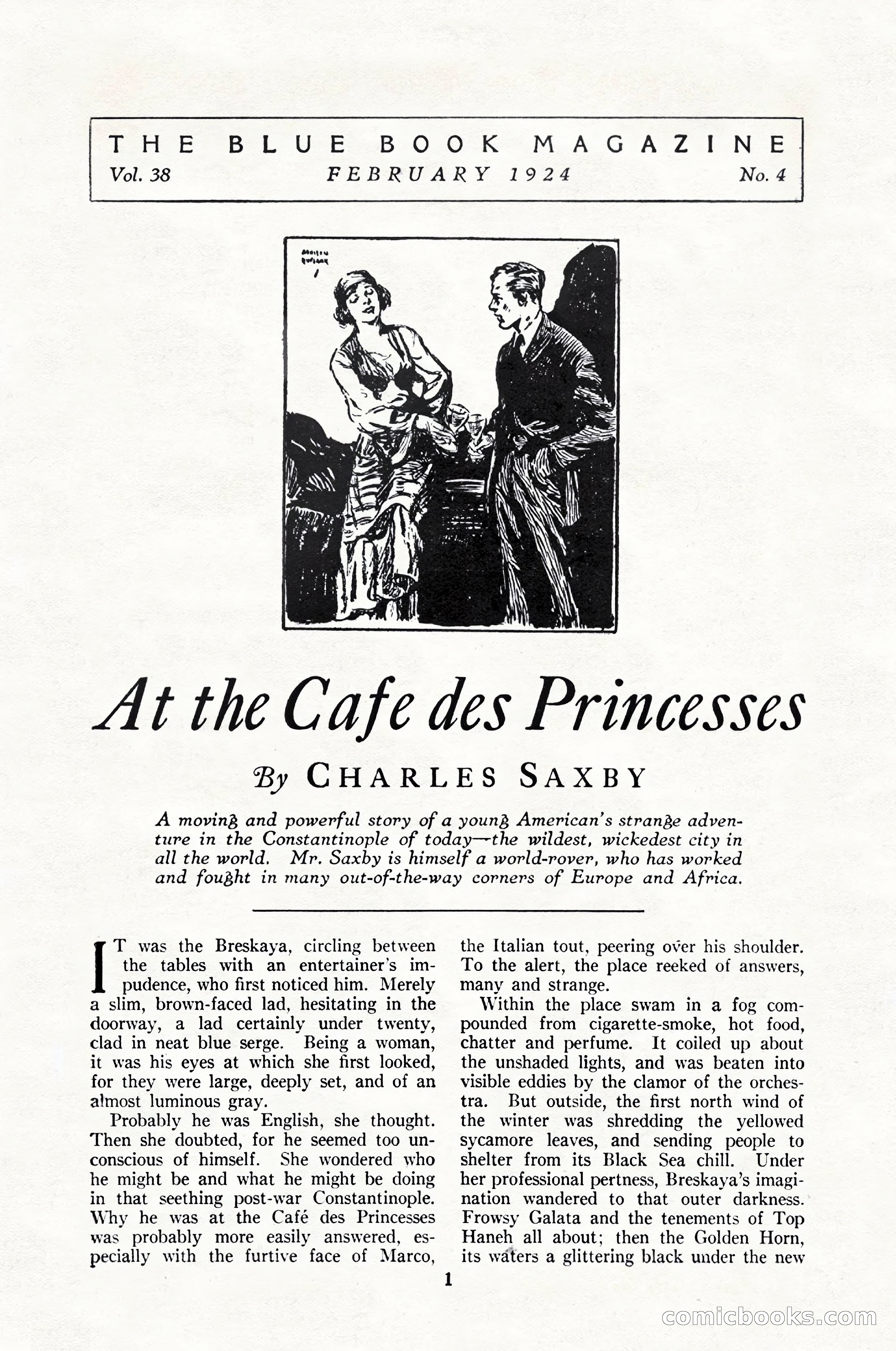 The Blue Book Magazine, February 1924 — page 7 of 216