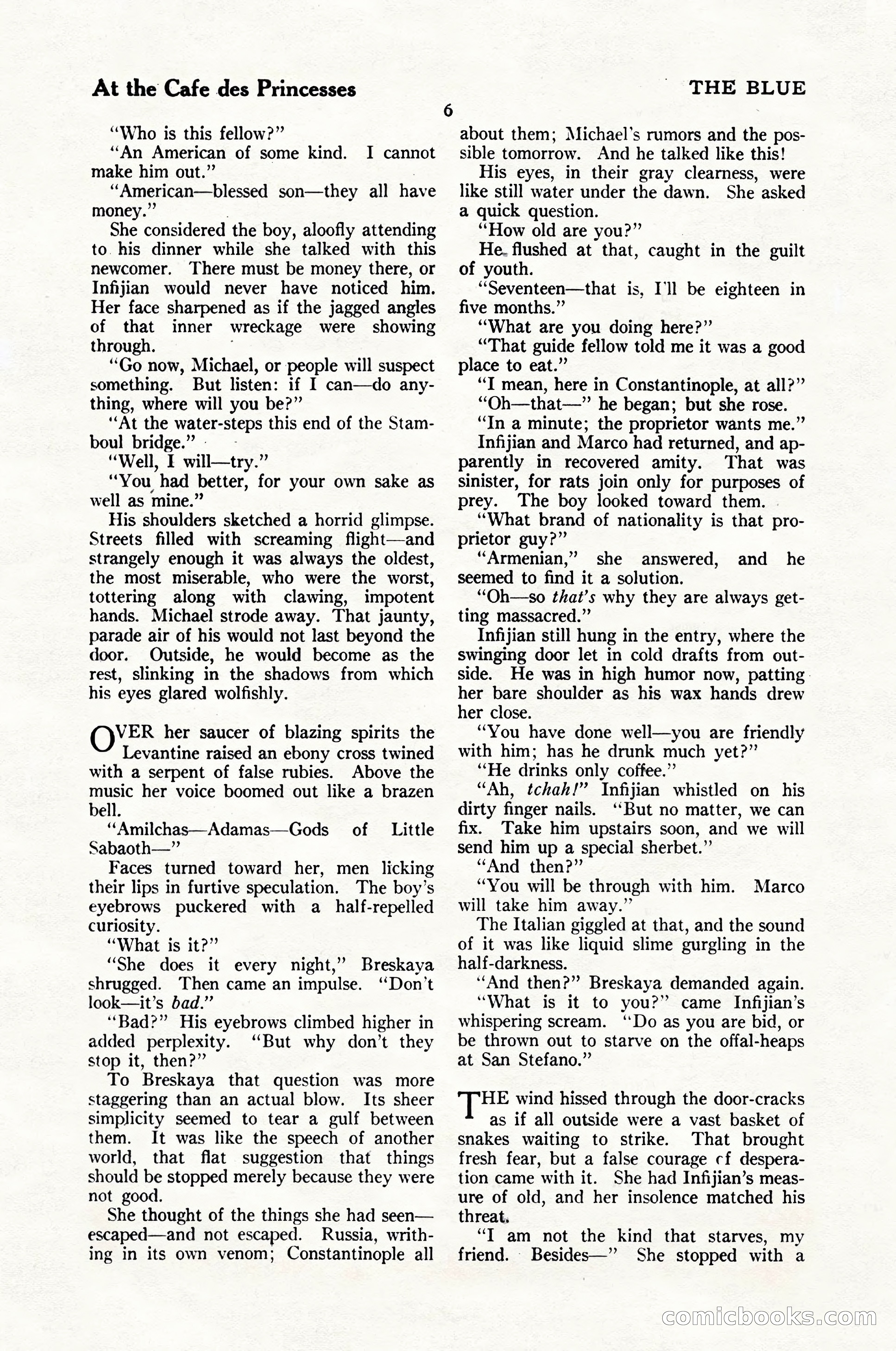The Blue Book Magazine, February 1924 — page 12 of 216
