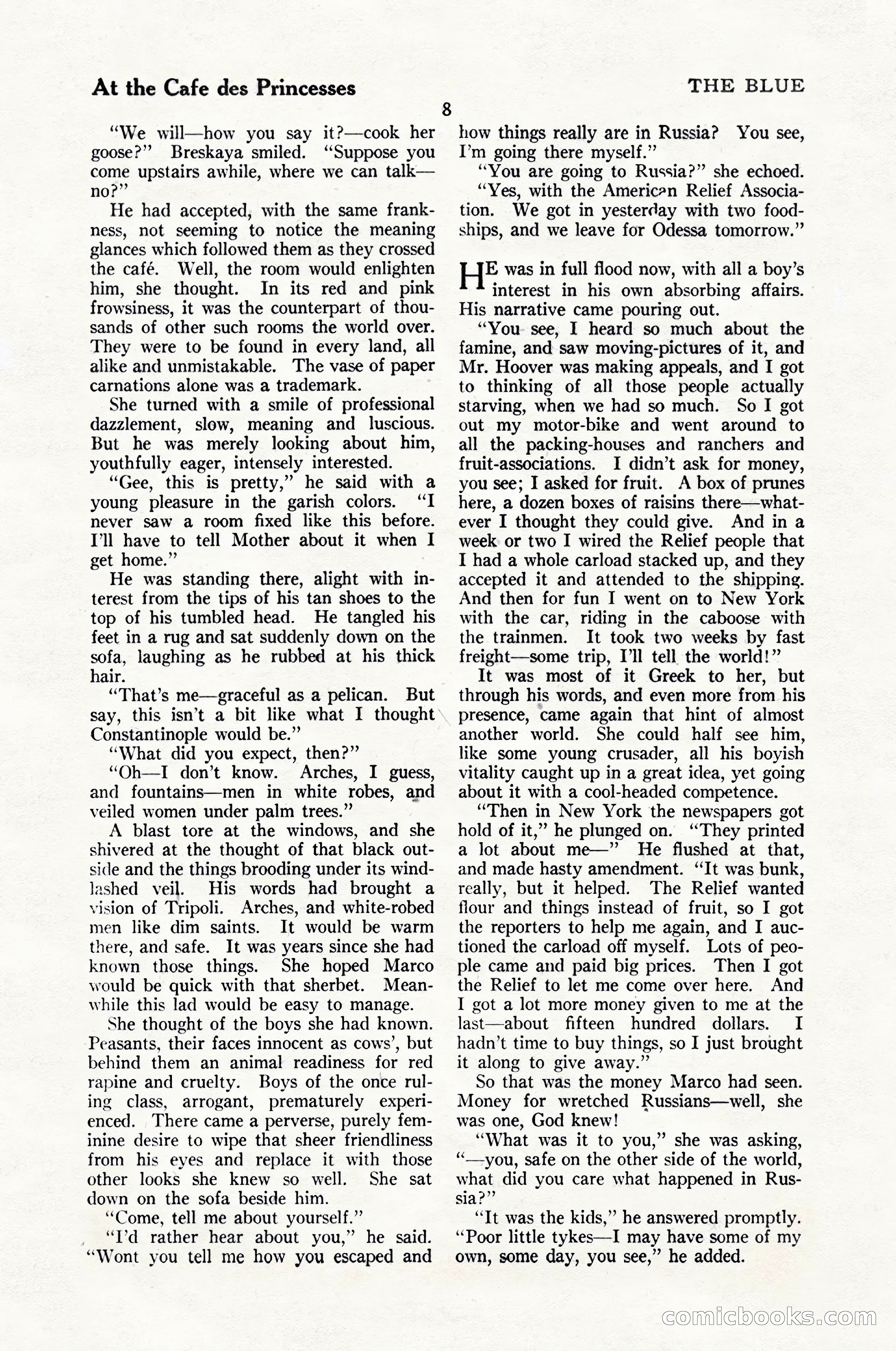 The Blue Book Magazine, February 1924 — page 14 of 216