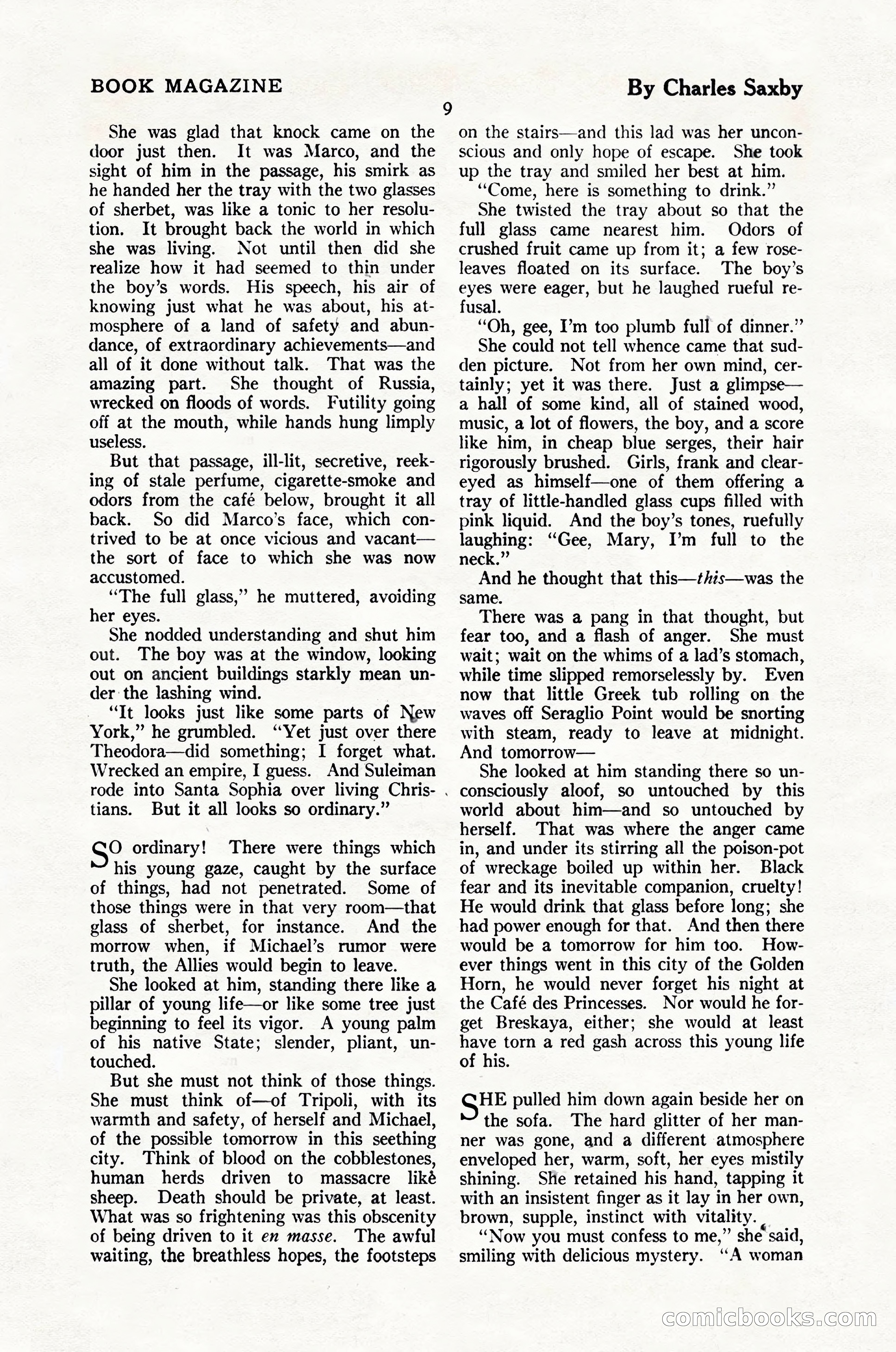 The Blue Book Magazine, February 1924 — page 15 of 216
