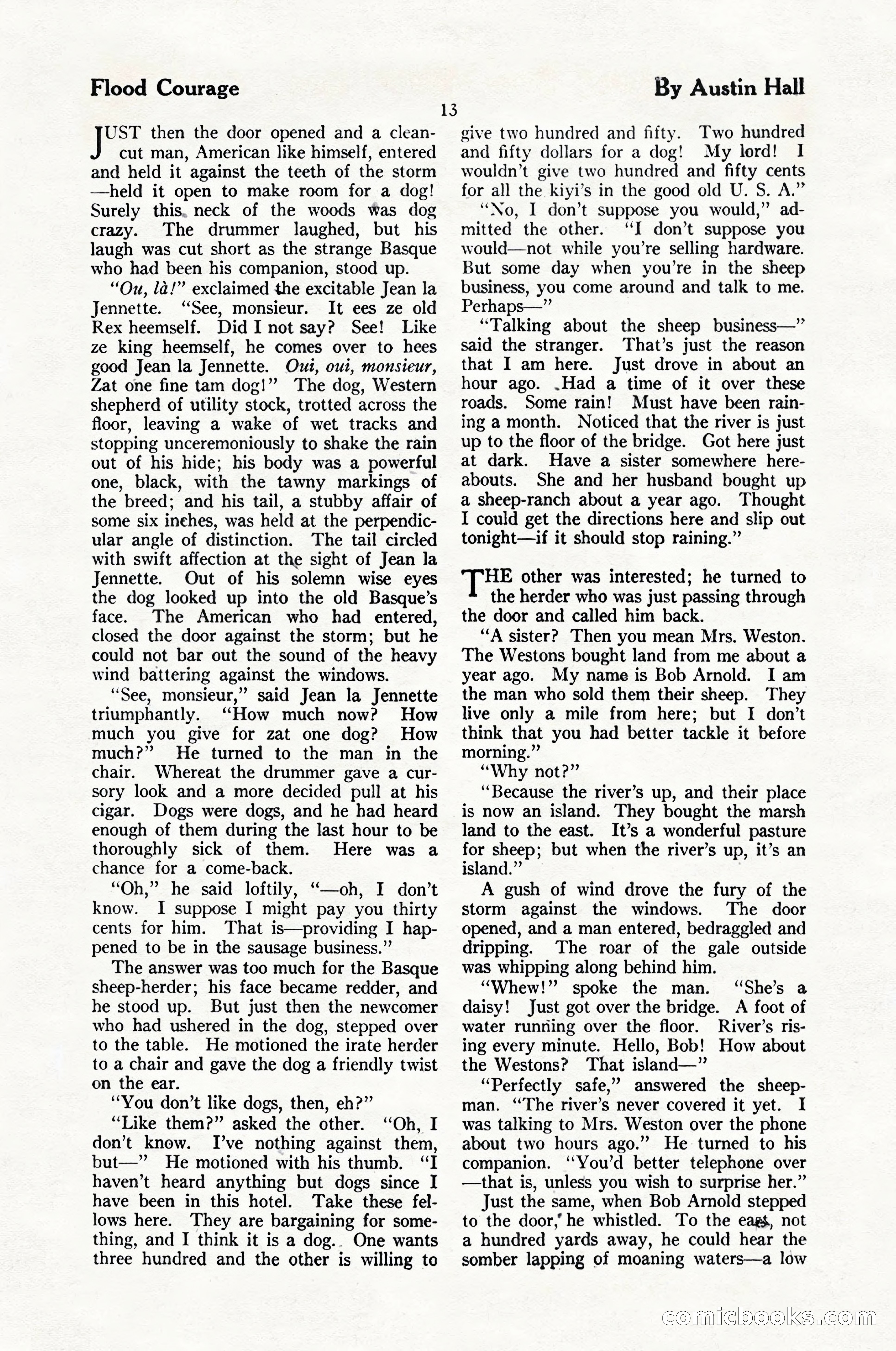 The Blue Book Magazine, February 1924 — page 19 of 216
