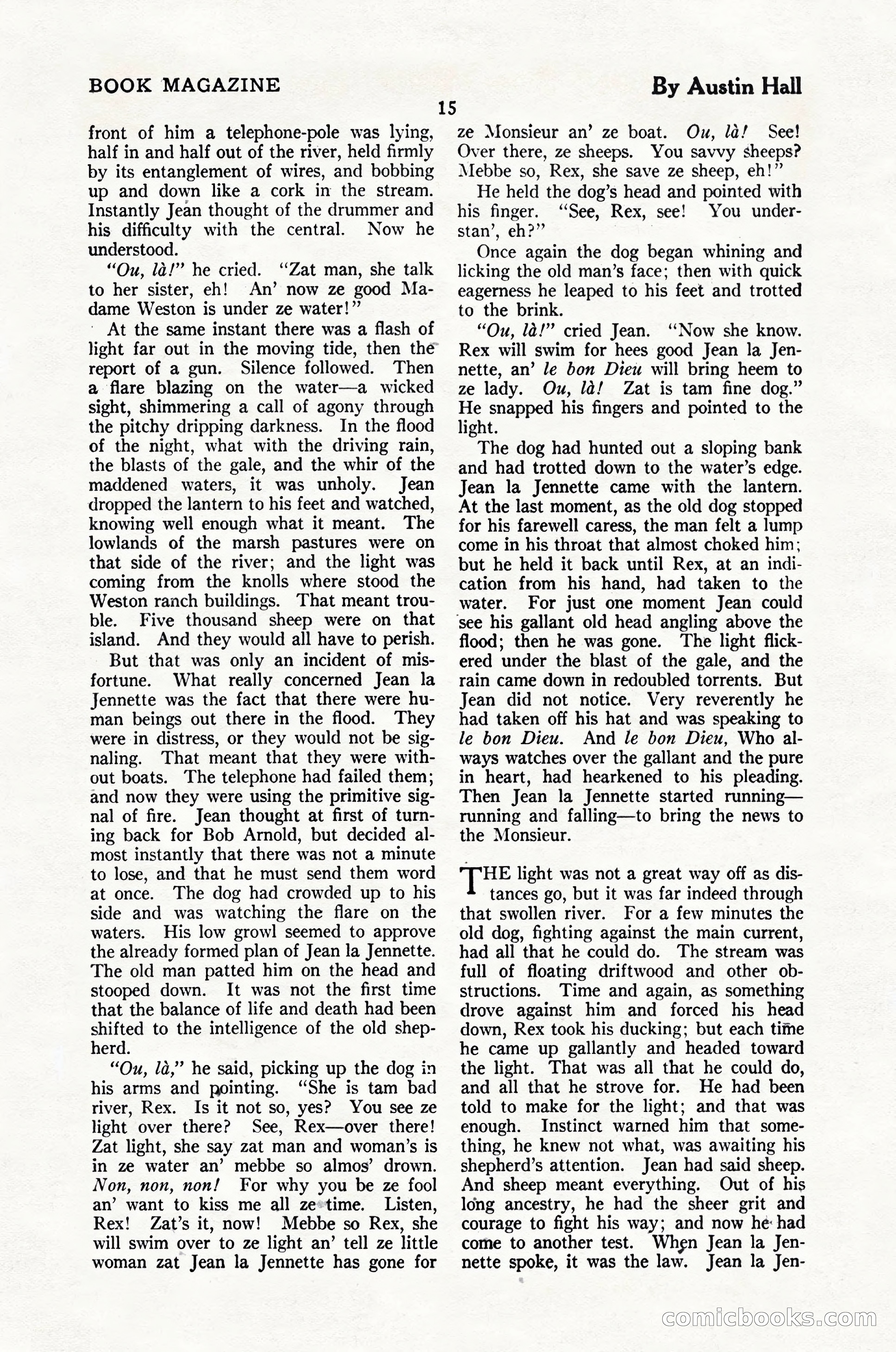 The Blue Book Magazine, February 1924 — page 21 of 216