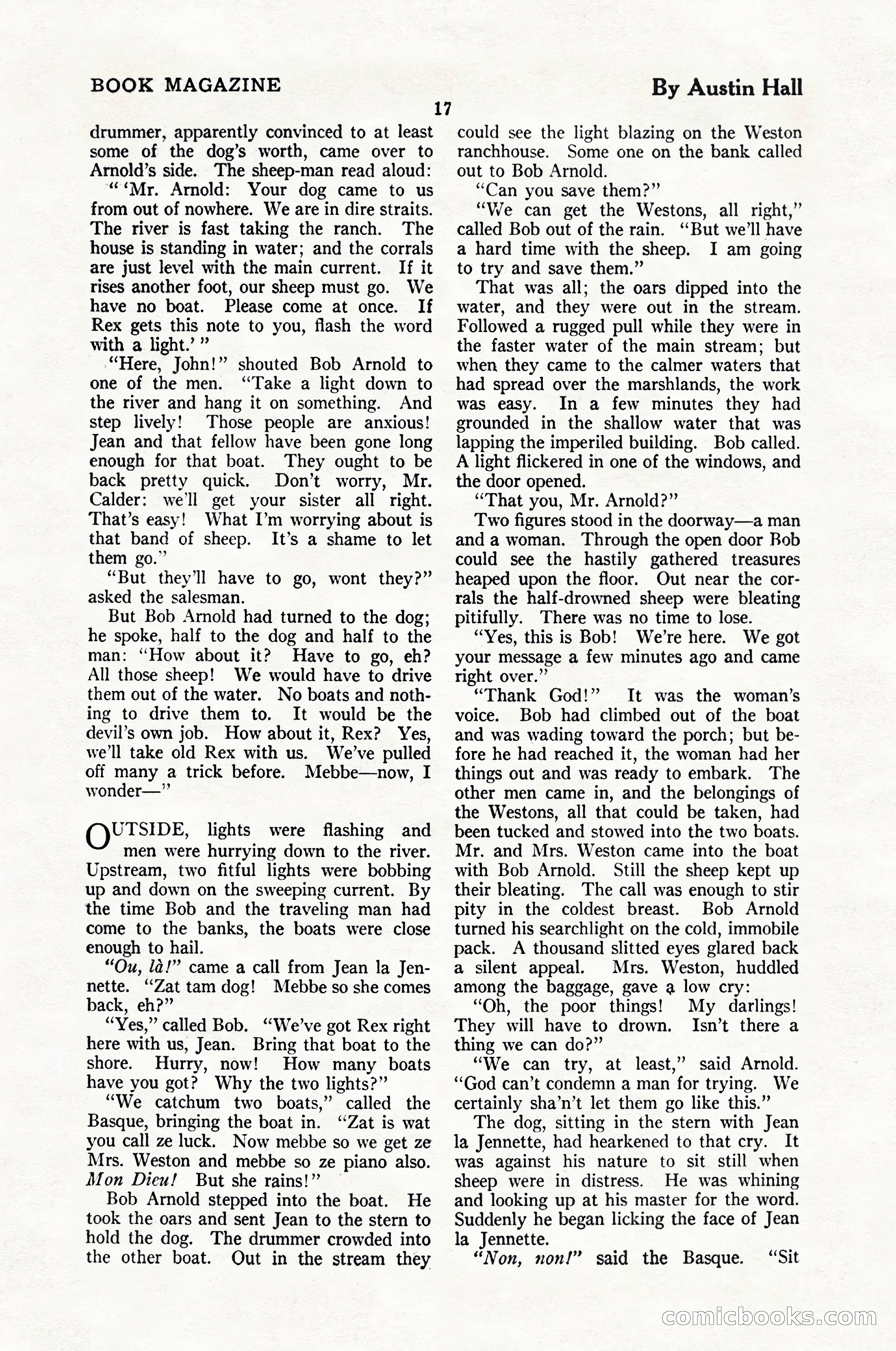 The Blue Book Magazine, February 1924 — page 23 of 216