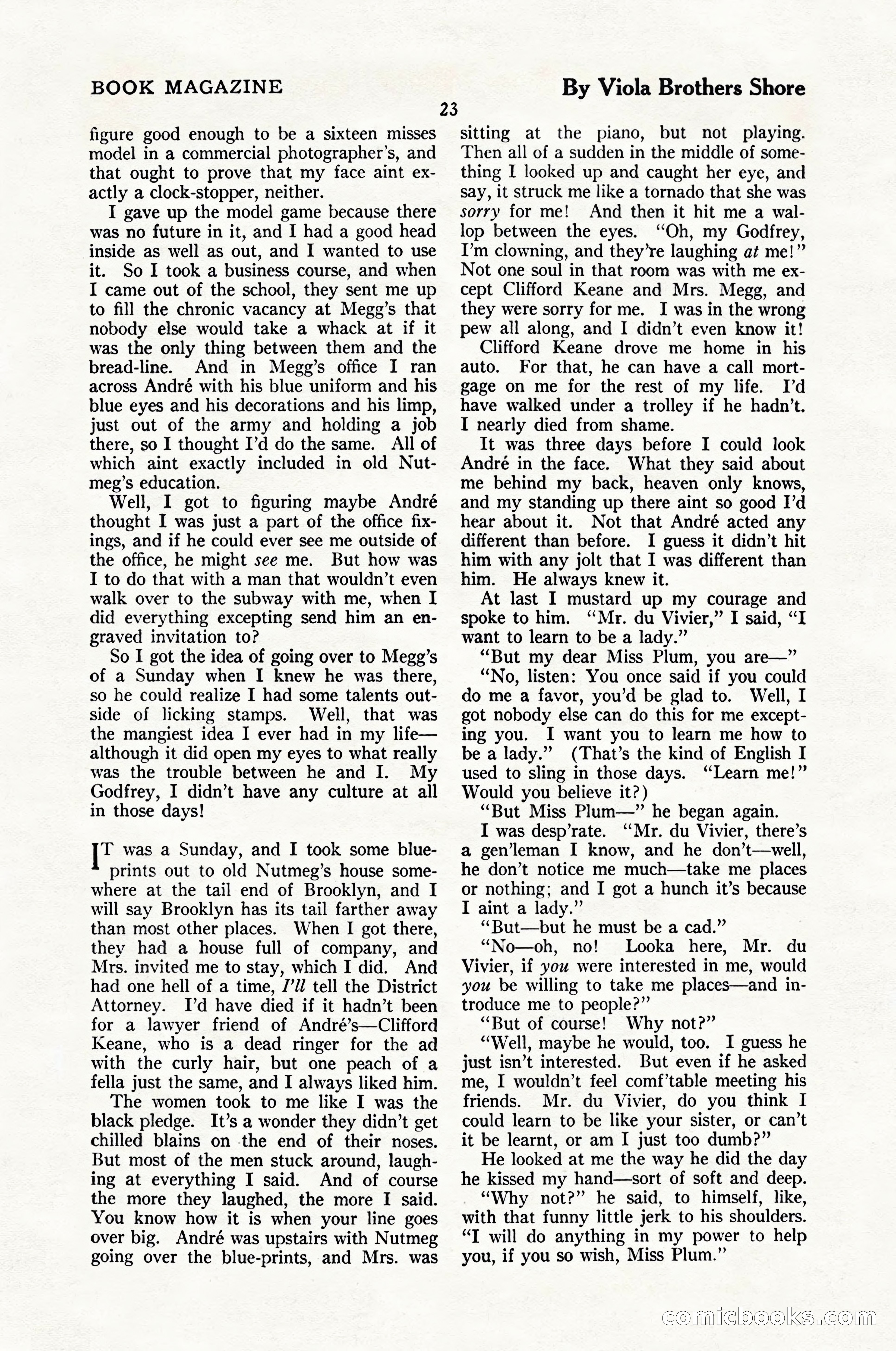 The Blue Book Magazine, February 1924 — page 29 of 216
