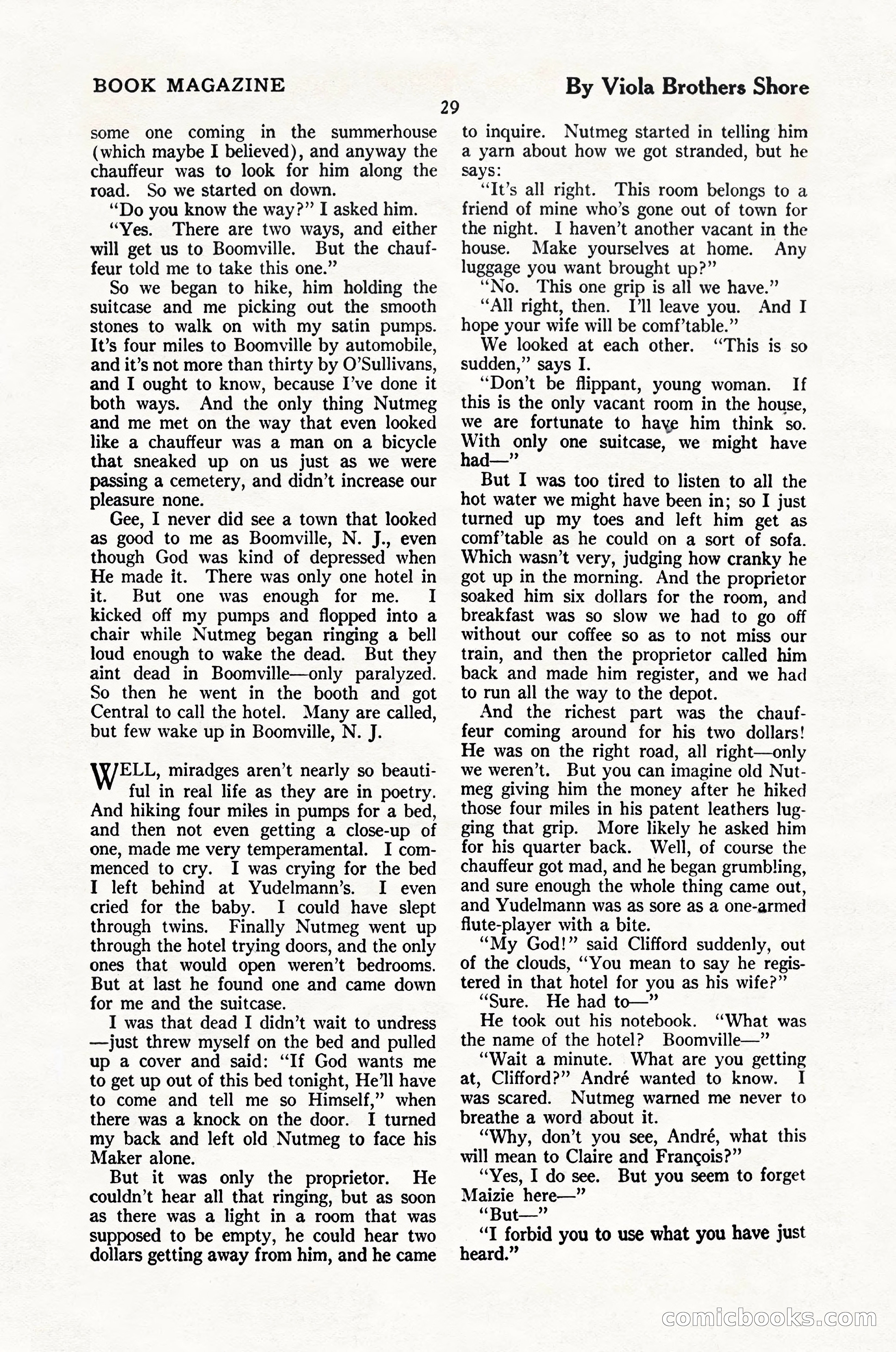 The Blue Book Magazine, February 1924 — page 35 of 216