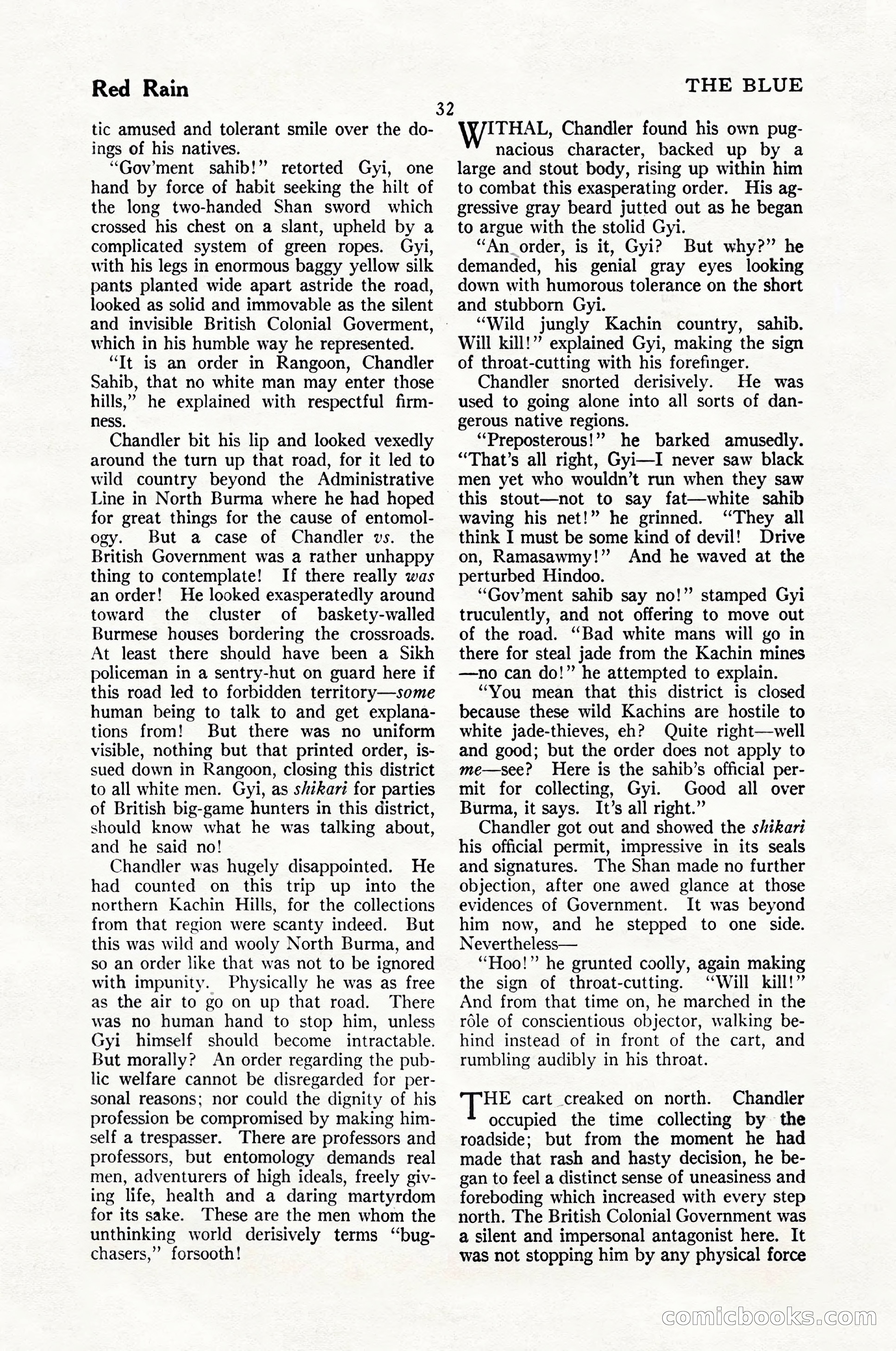 The Blue Book Magazine, February 1924 — page 38 of 216