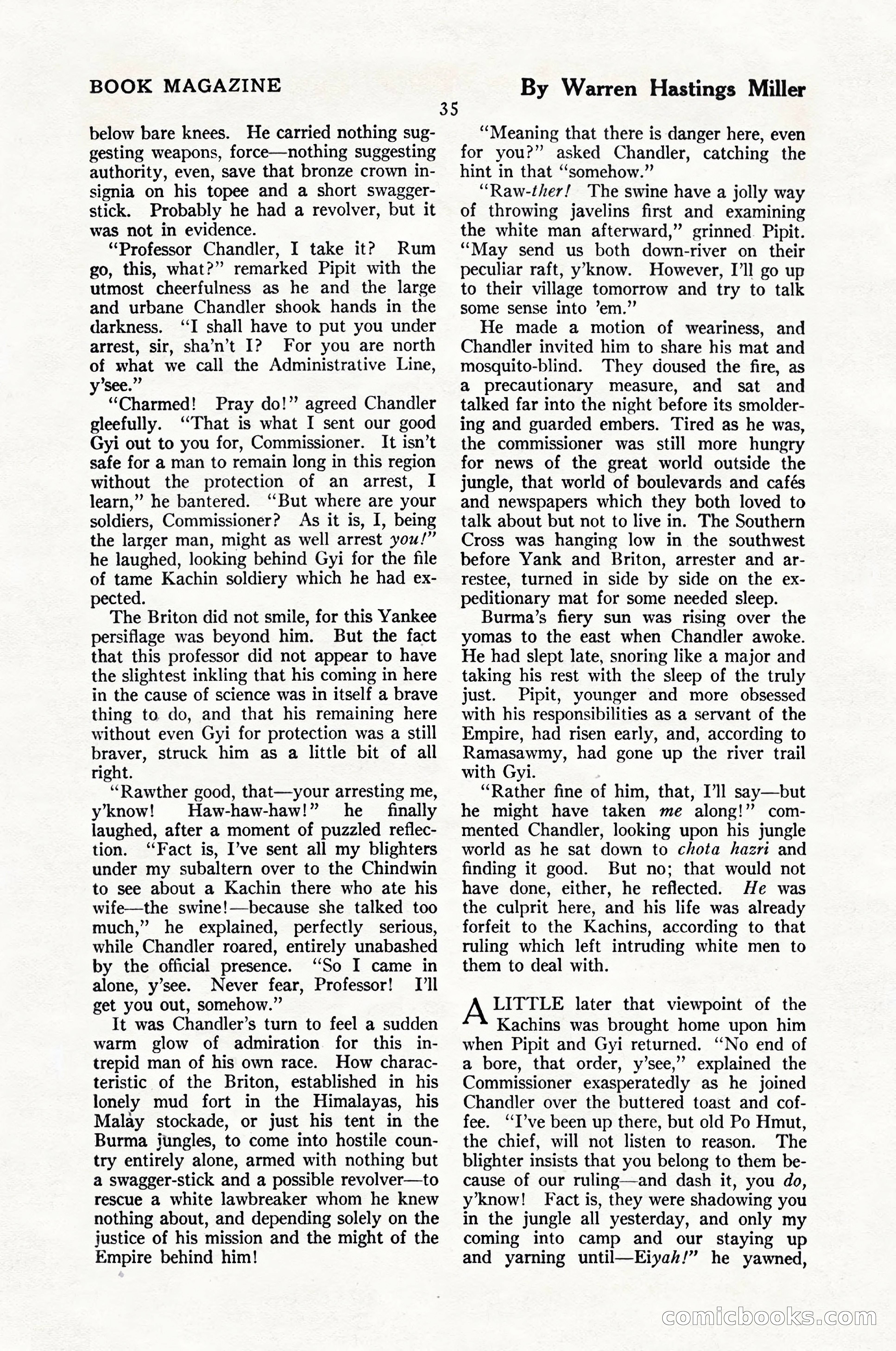 The Blue Book Magazine, February 1924 — page 41 of 216