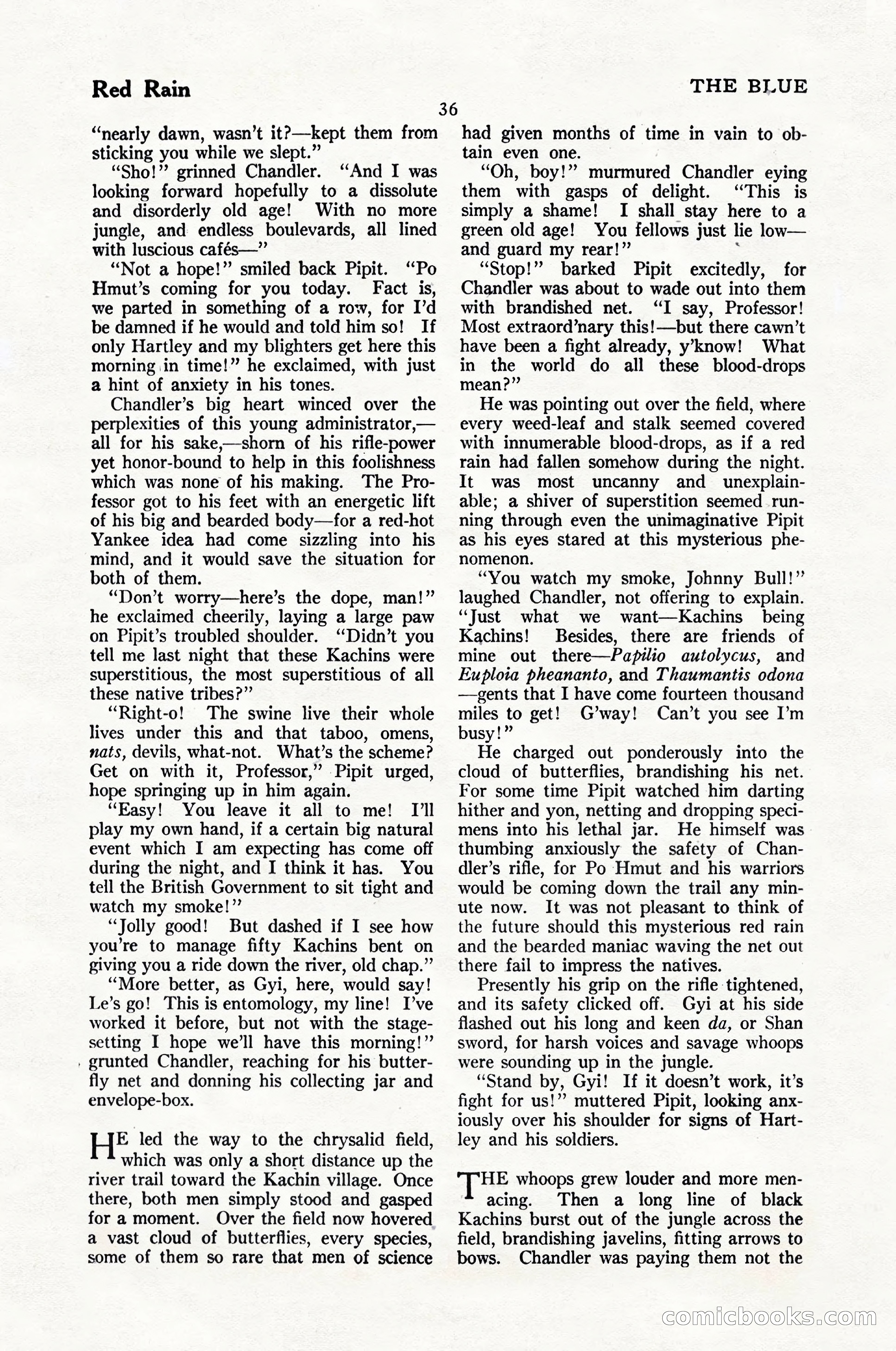 The Blue Book Magazine, February 1924 — page 42 of 216