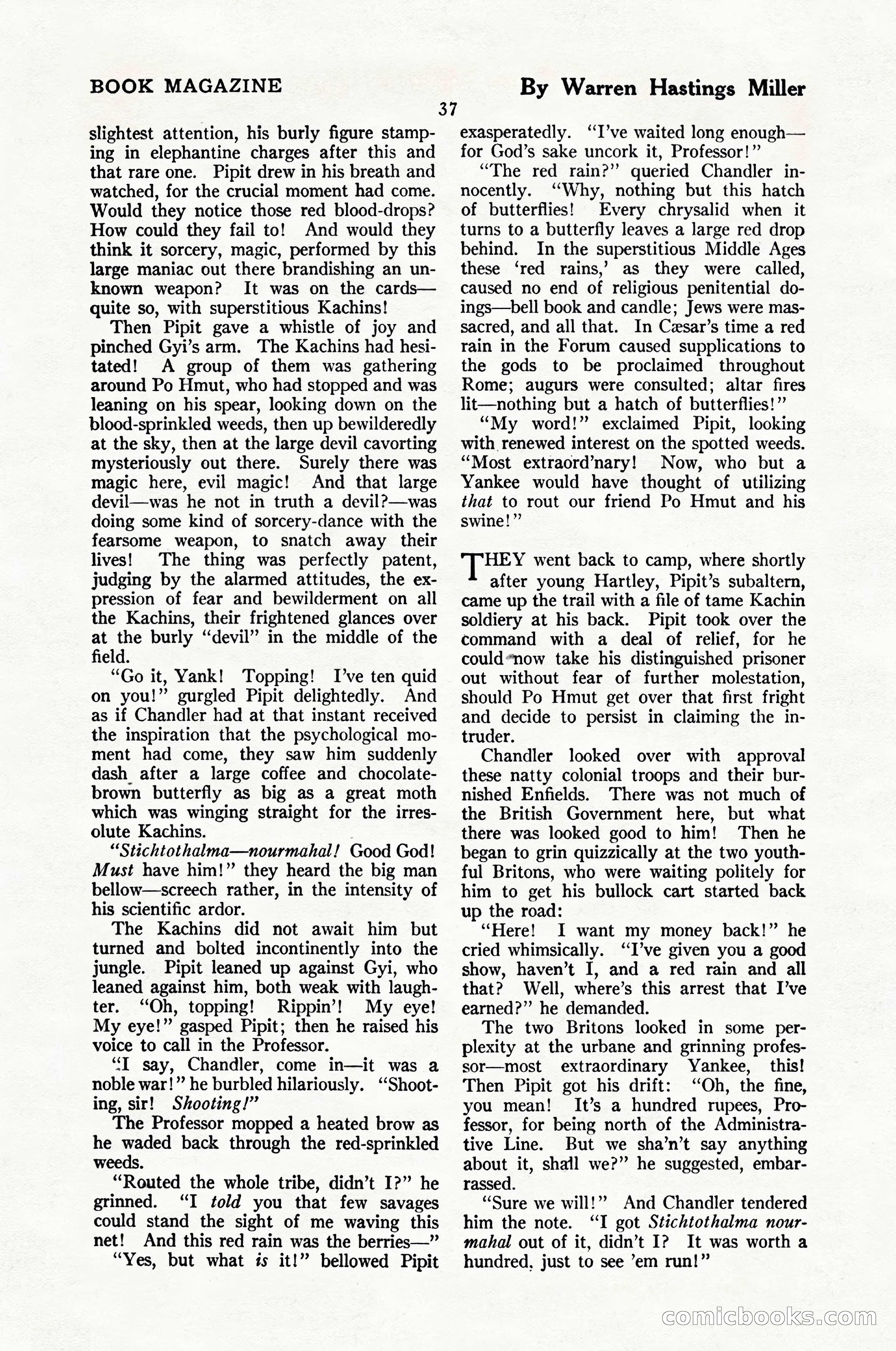 The Blue Book Magazine, February 1924 — page 43 of 216