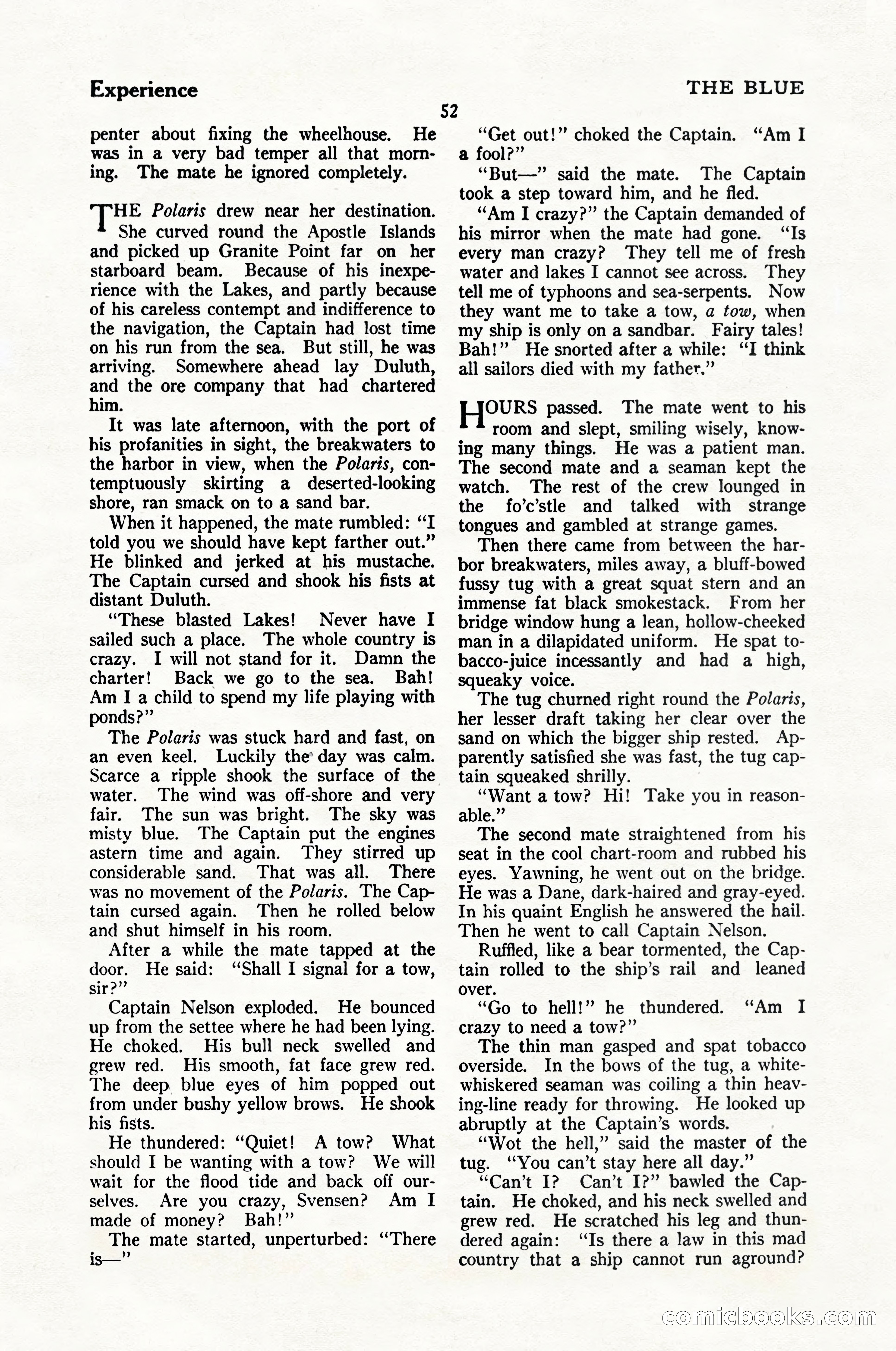 The Blue Book Magazine, February 1924 — page 58 of 216