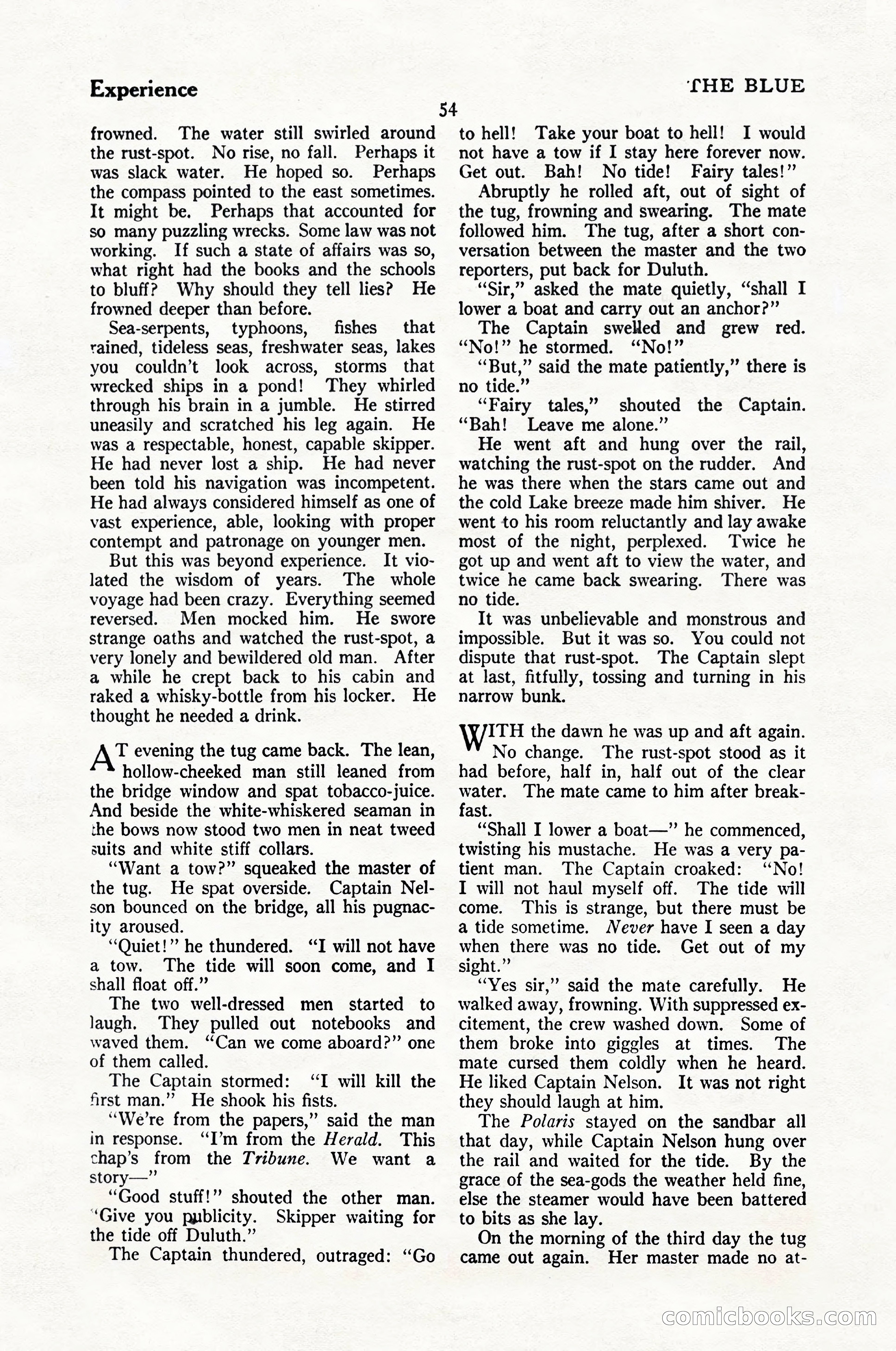 The Blue Book Magazine, February 1924 — page 60 of 216