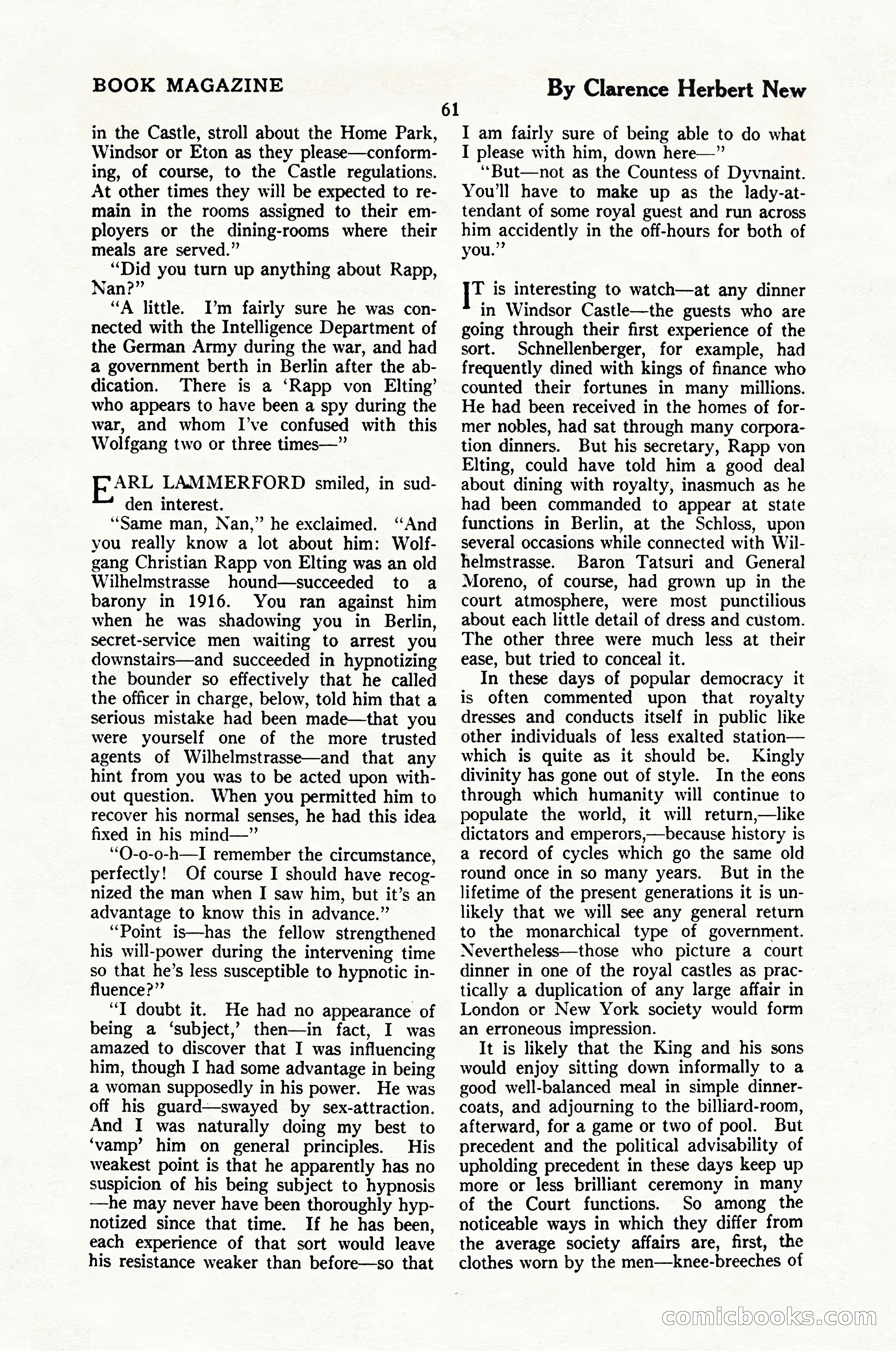 The Blue Book Magazine, February 1924 — page 67 of 216