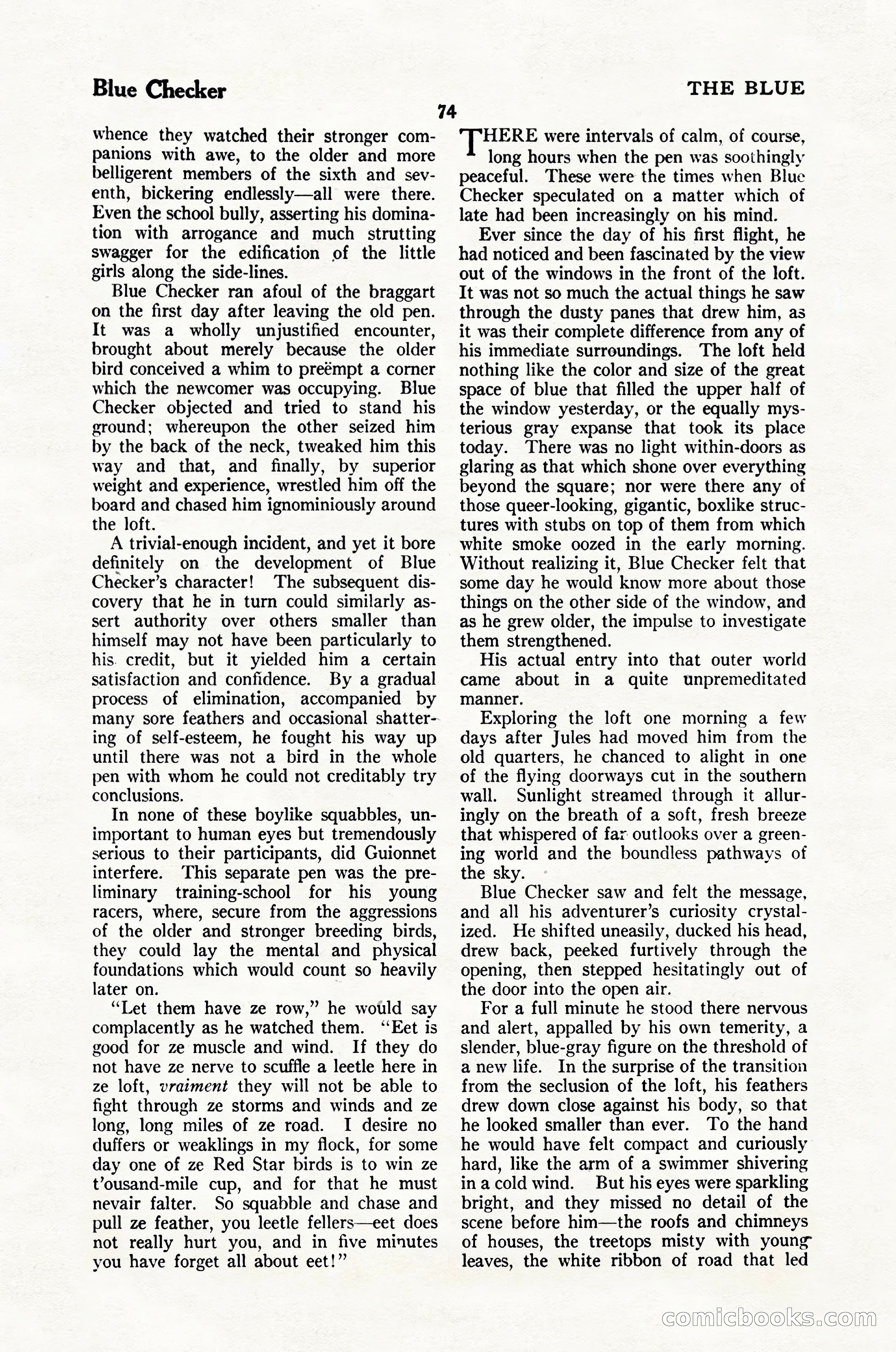 The Blue Book Magazine, February 1924 — page 80 of 216