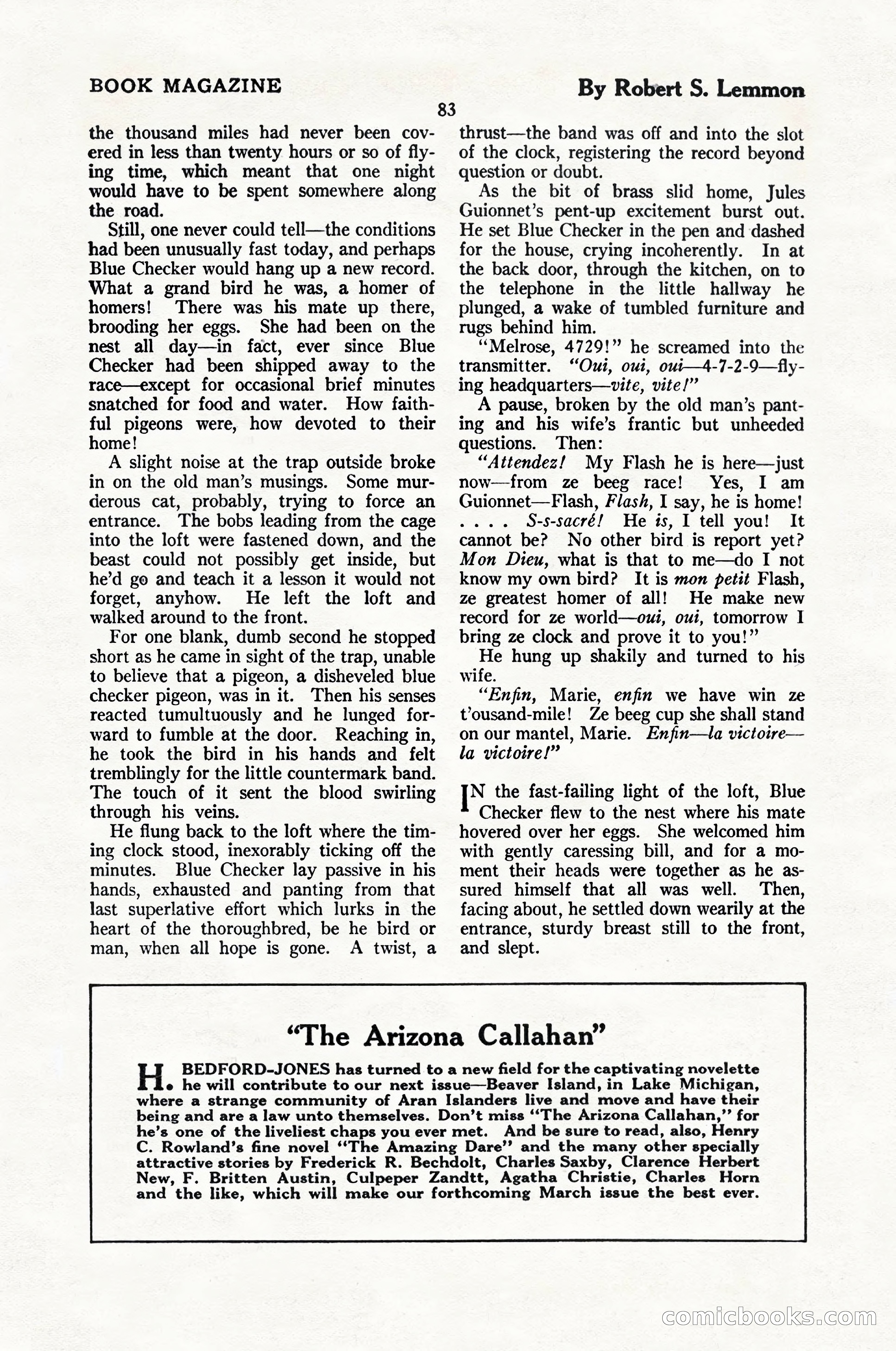 The Blue Book Magazine, February 1924 — page 89 of 216