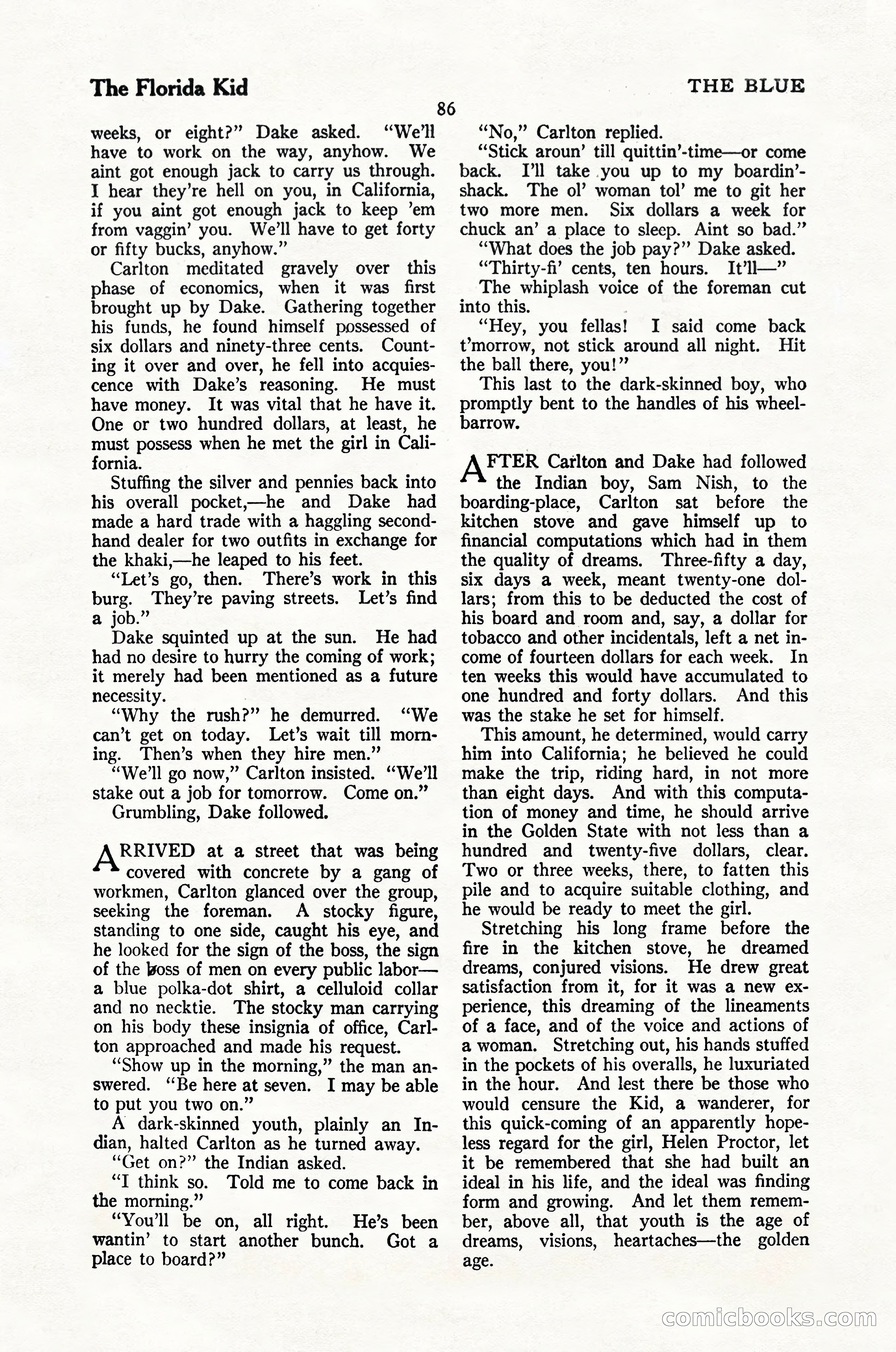 The Blue Book Magazine, February 1924 — page 92 of 216