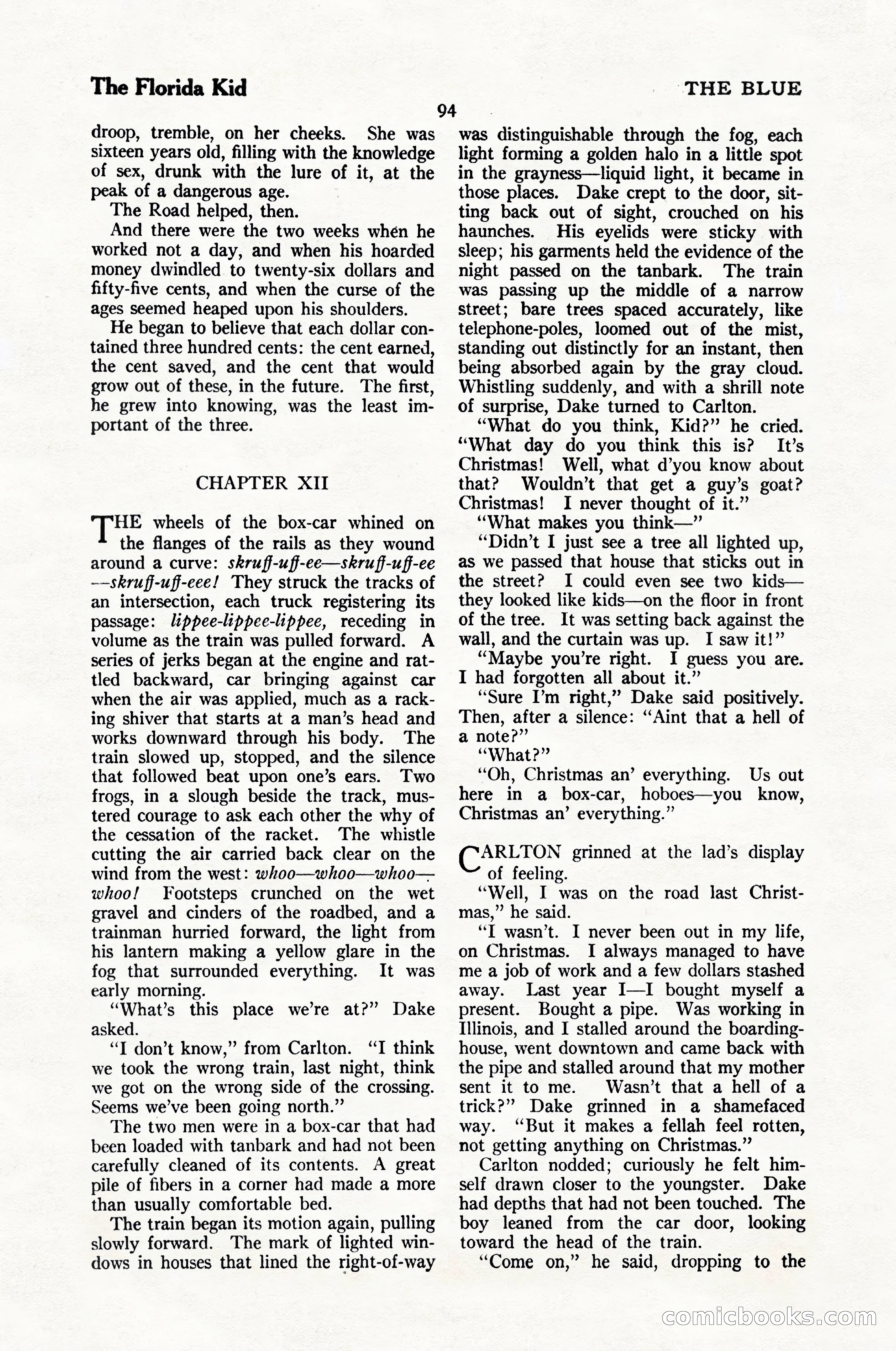 The Blue Book Magazine, February 1924 — page 100 of 216
