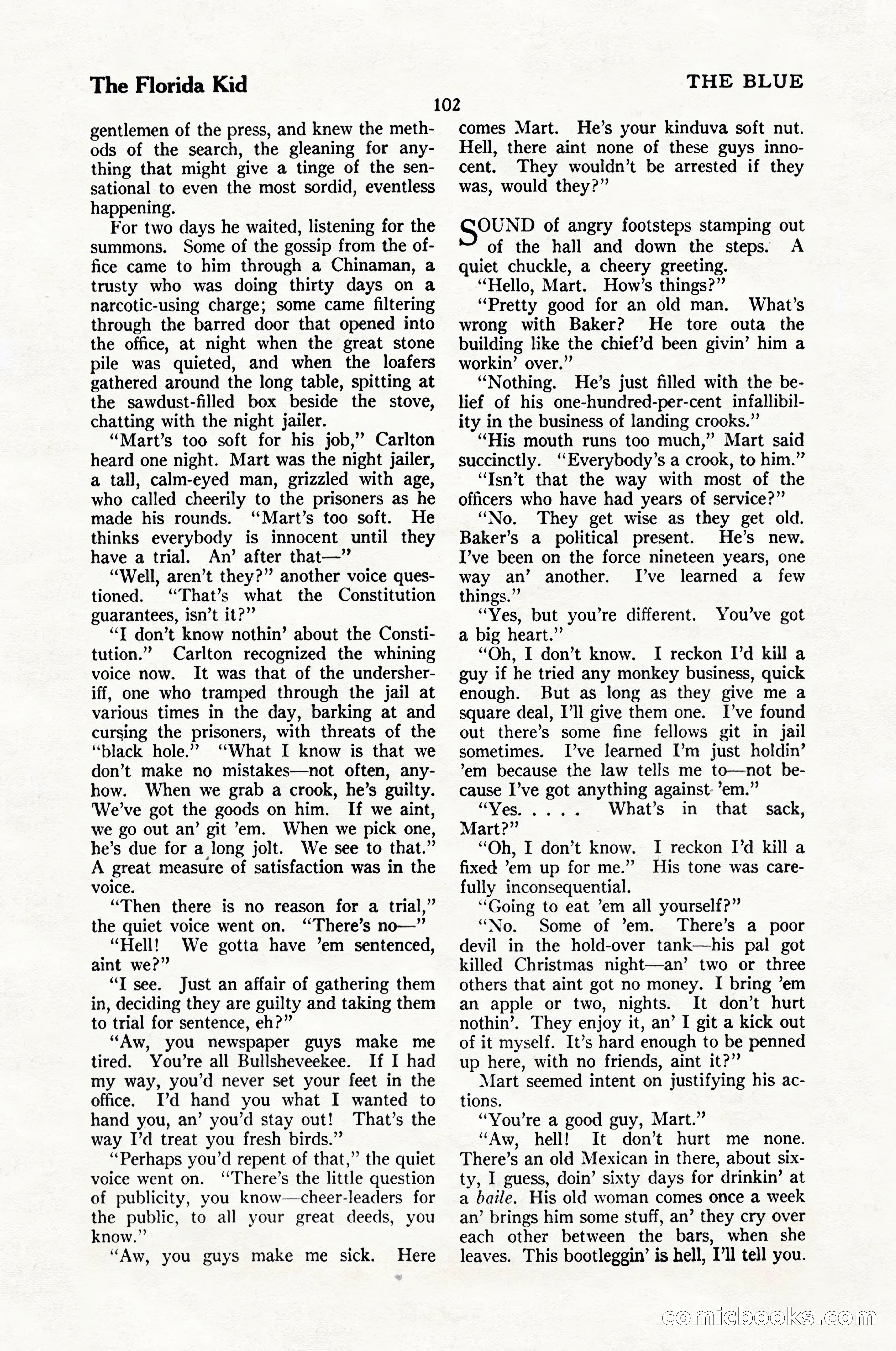 The Blue Book Magazine, February 1924 — page 108 of 216