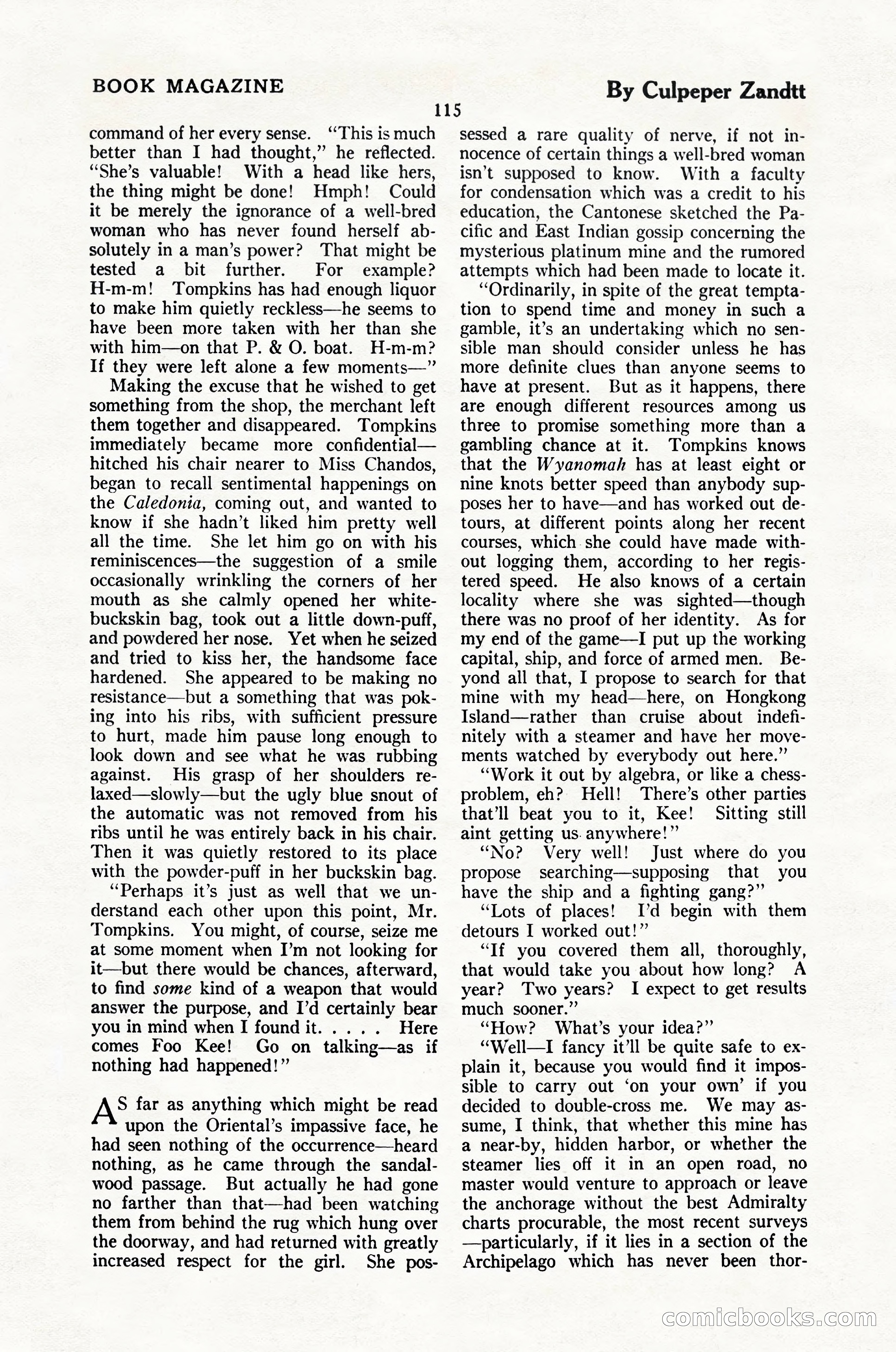 The Blue Book Magazine, February 1924 — page 121 of 216