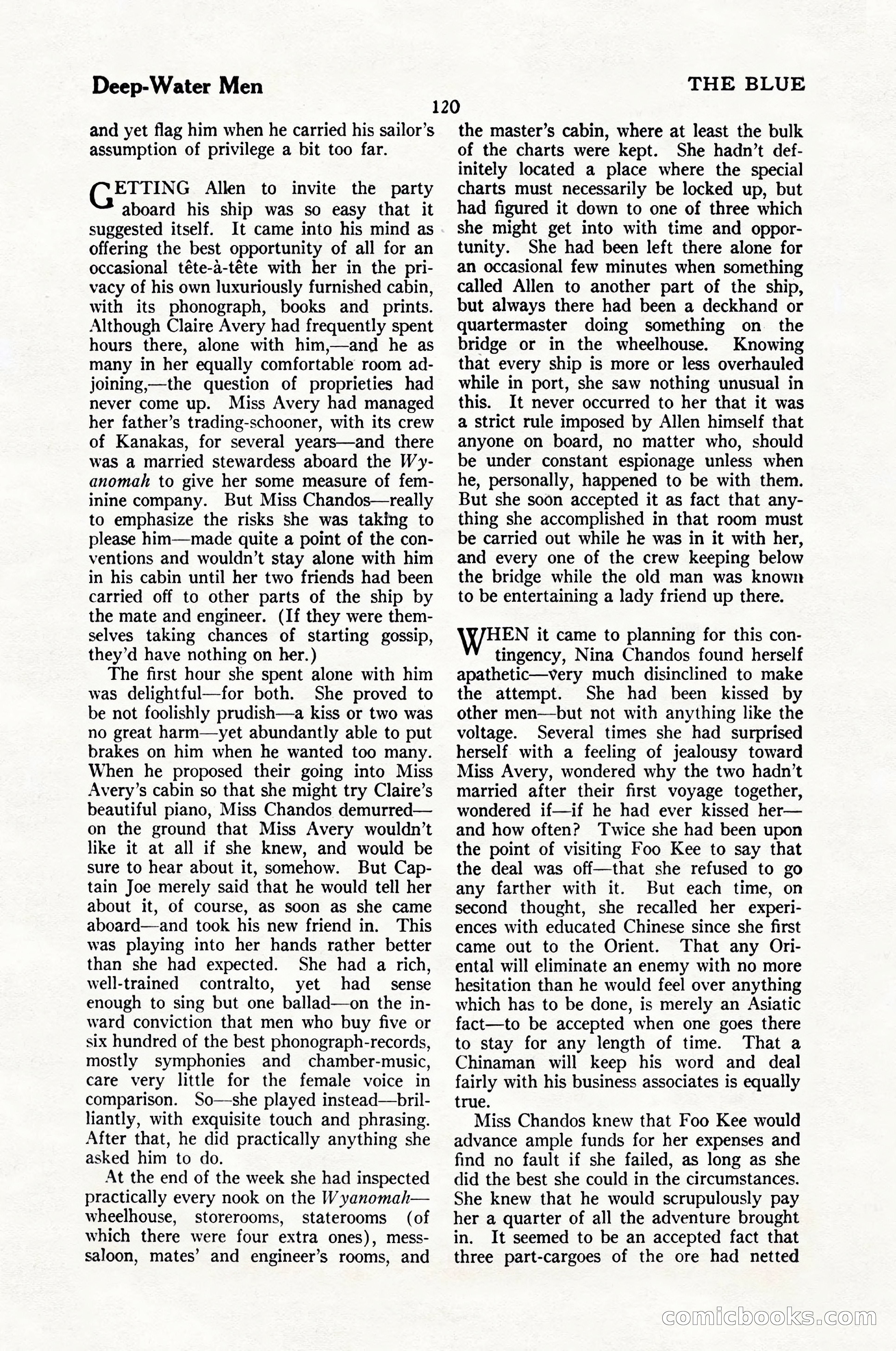 The Blue Book Magazine, February 1924 — page 126 of 216