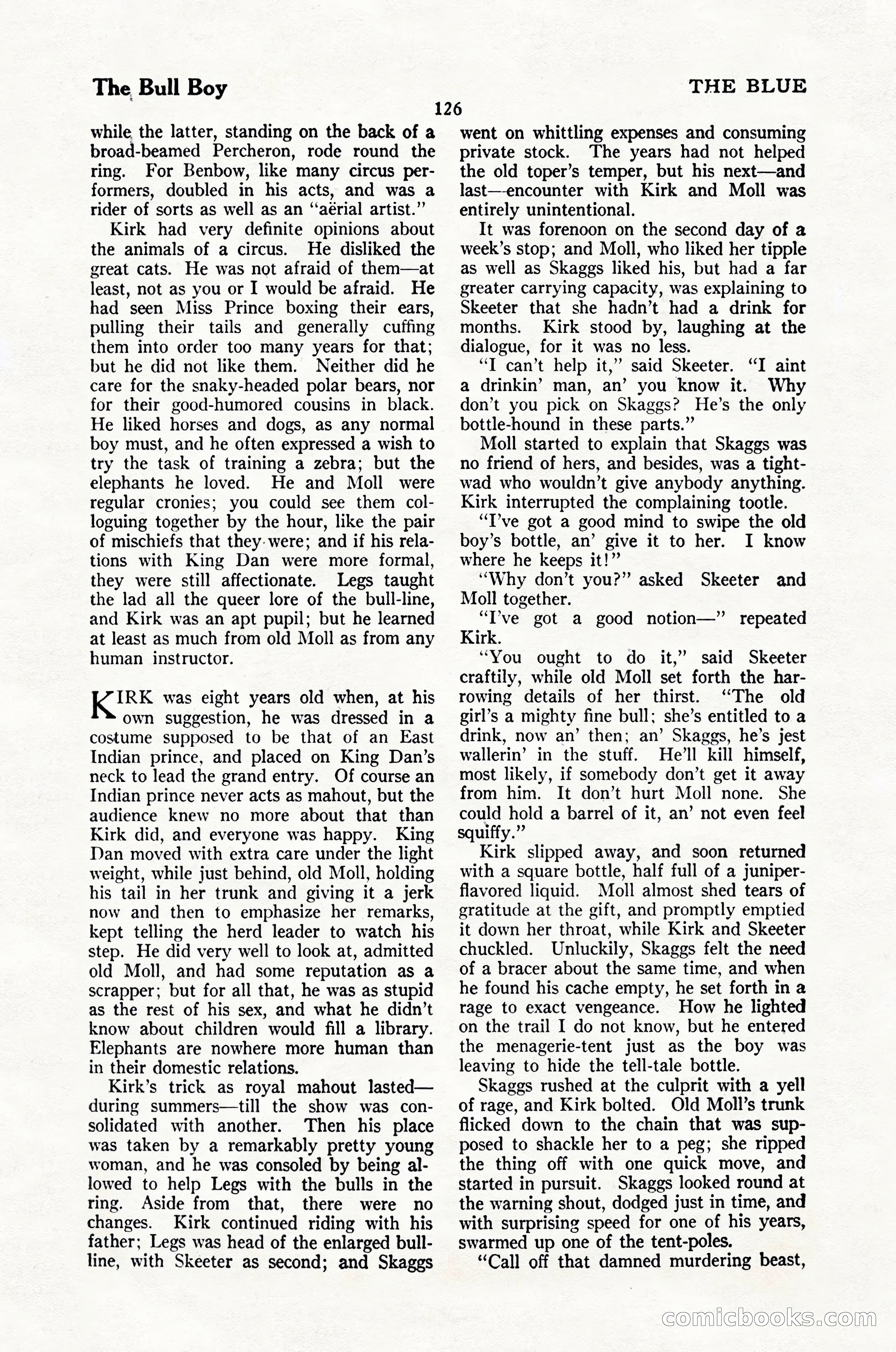 The Blue Book Magazine, February 1924 — page 132 of 216