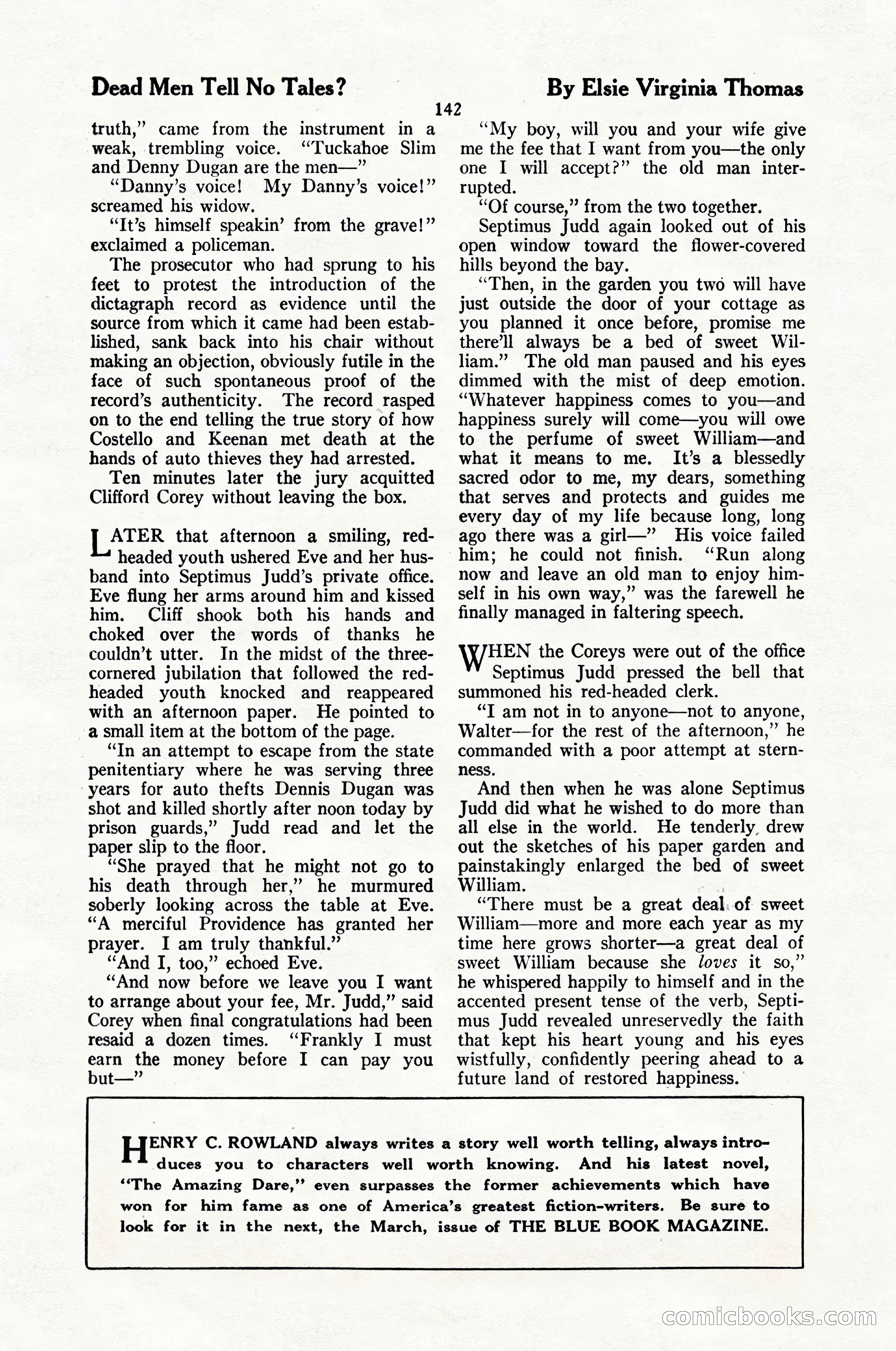 The Blue Book Magazine, February 1924 — page 148 of 216